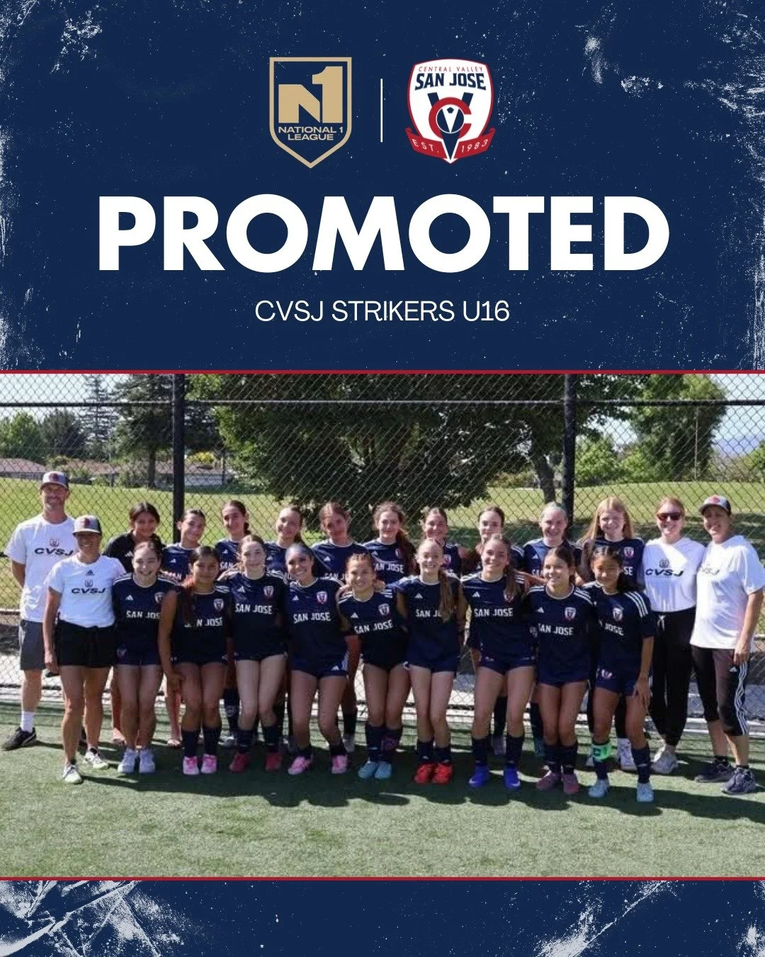 A special shoutout to our U16G Strikers-now officially promoted to N1!

Our U16G Strikers have earned their promotion to N1, and they did it the only way they know how&mdash;through grit, unity, and unwavering support for one another. Coach Lisa says