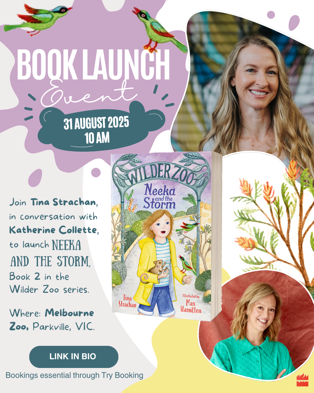 Neeka and the Storm book launch