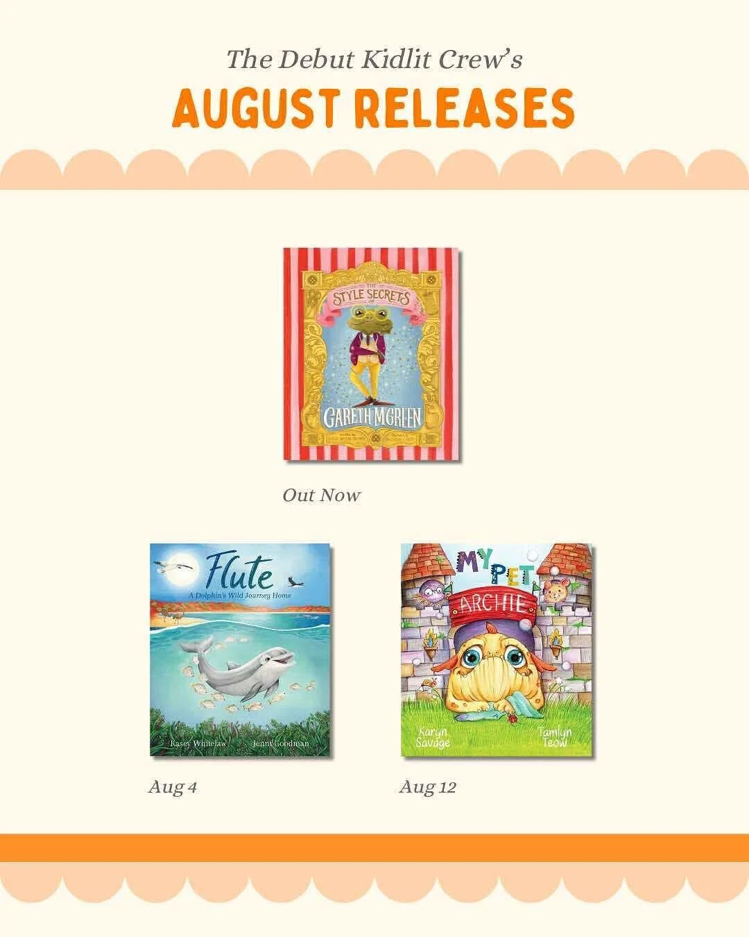 Is it really September already?!?! Jeepers, time has flown! But it&rsquo;s never too late to celebrate the awesomeness of the Kidlit Debut Crew 2025 🎈🎈🎈🎈

Check out these incredible titles released last month, adding to the brilliant portfolio of