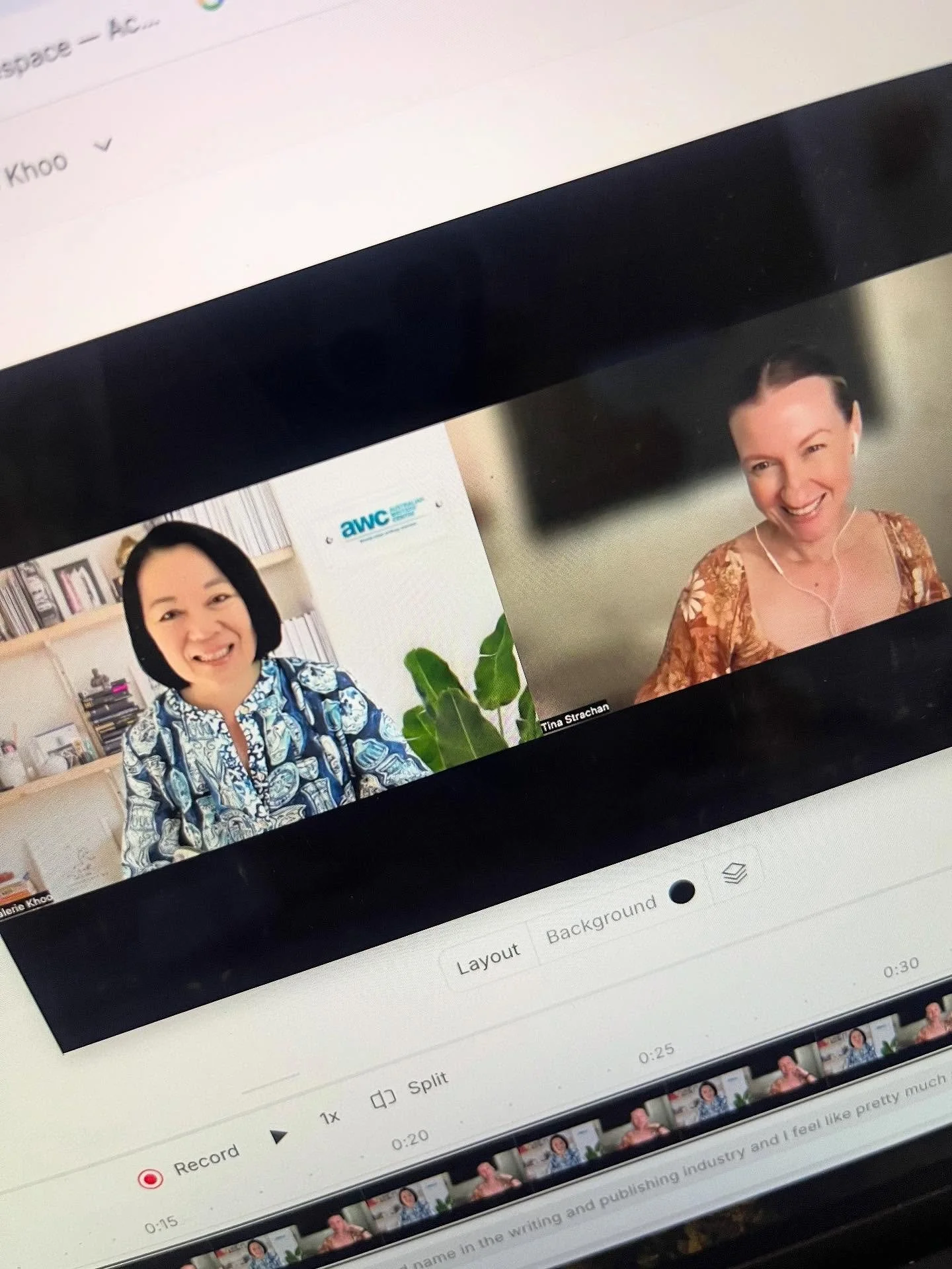 I get to do some pretty fun stuff as part of this author and podcast host gig. I meet some incredible people with inspiring stories and the biggest of hearts. Like today, when I interviewed Valerie Khoo for @the_book_deal_podcast . Valerie cares deep