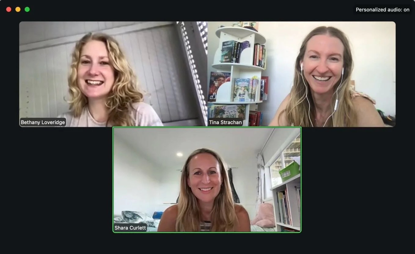 What happens when you put three middle grade authors with too many story ideas on a zoom meeting?  Lots of gas bagging! No, but seriously, they discuss about 17 different manuscripts, create ideas for about 9 more and solve many plotting and planning