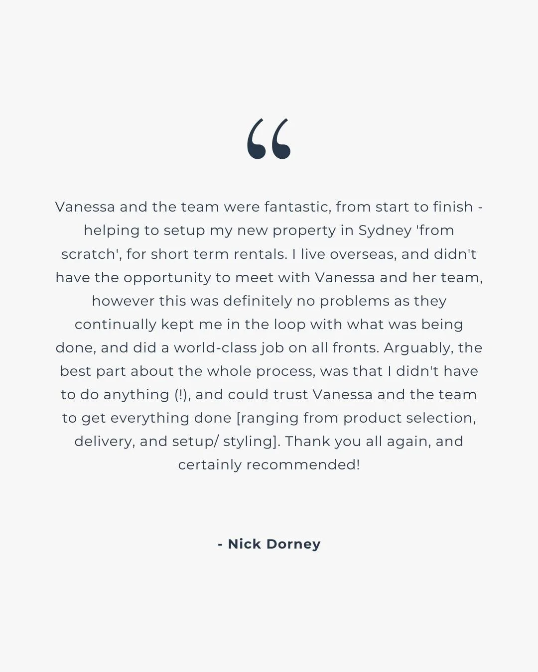 Testimonials that are the reason we love what we do.