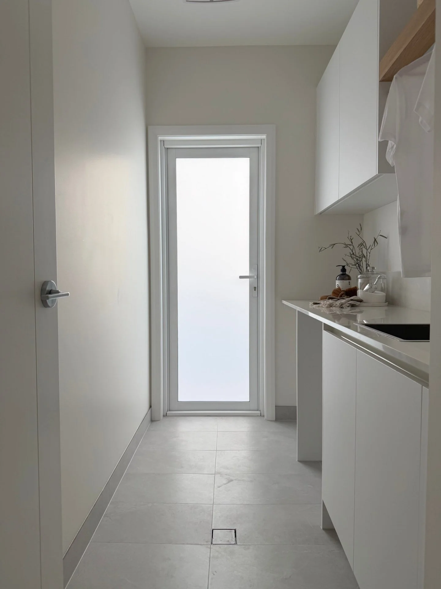 Even the laundry deserves attention. 

Turning a functional space into one that feels considered, because the details matter everywhere.