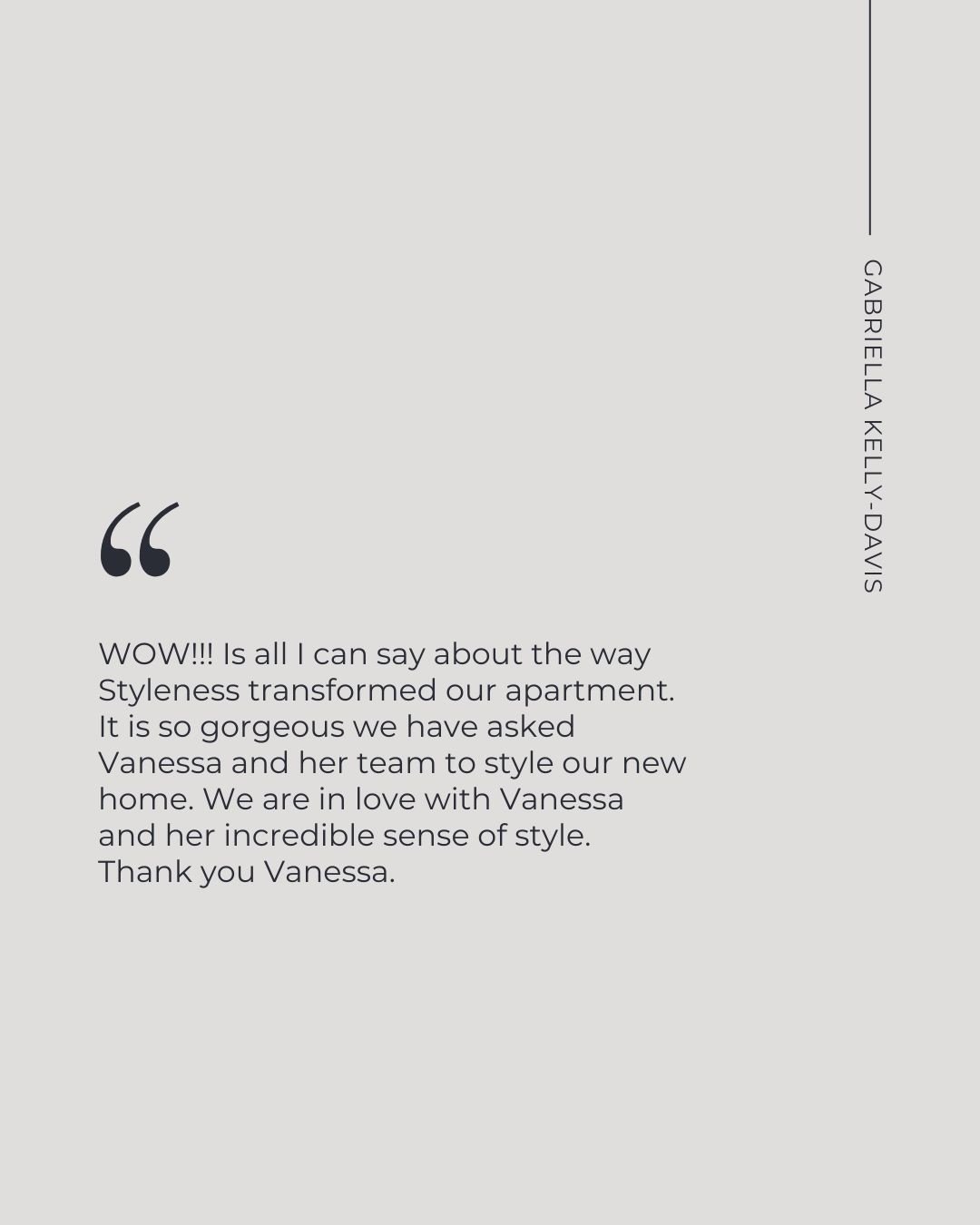 Testimonials like this remind us why we do what we do.

Creating spaces people genuinely love to live in is always the goal. We are always grateful for the trust and the feedback.

#propertystylingsydney #stylingnorthernbeaches #interiordesign #style