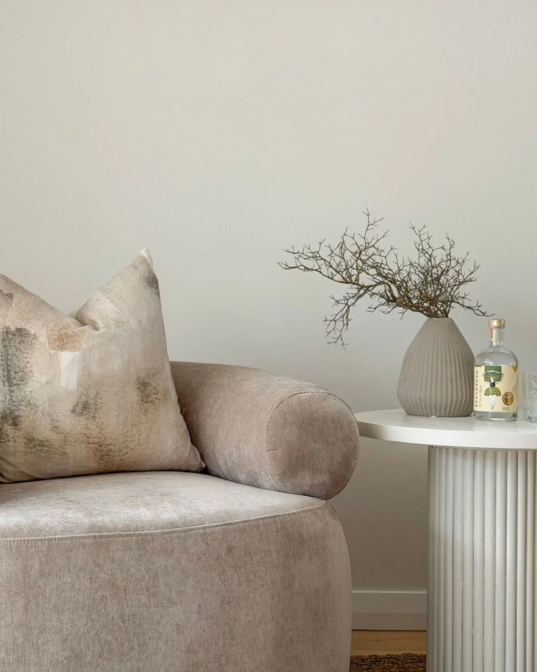 Where soft curves meet sculptural silhouette - bringing a sense of modern elegance to any space