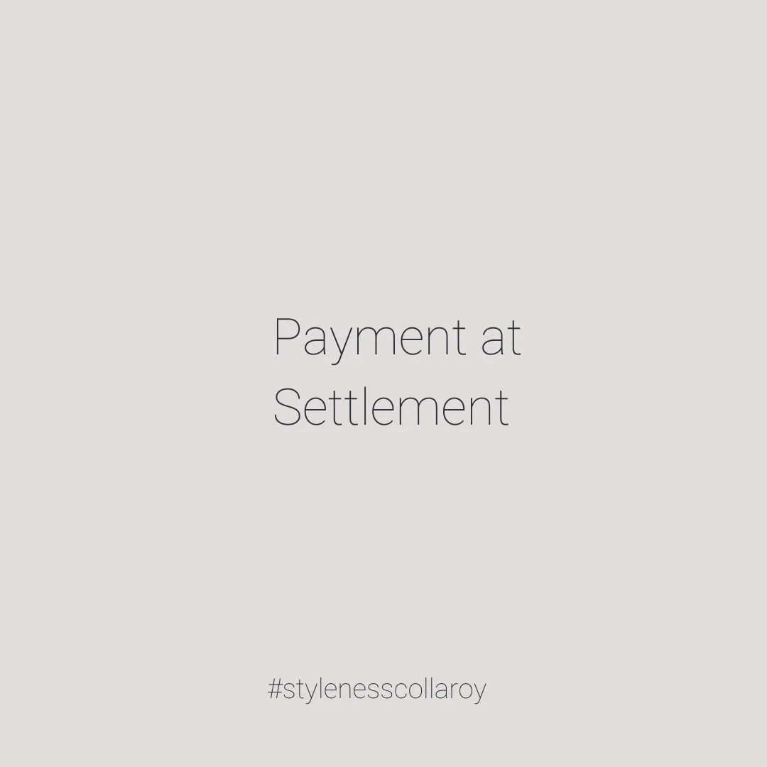 Selling your home comes with enough to manage. Styling shouldn&rsquo;t add to that pressure.

Our Style Now, Pay at Settlement option allows vendors to present their home at its best - without upfront costs or hidden fees.

There are no external fina