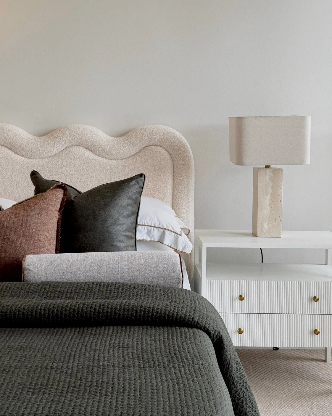 Where soft neutrals meet rich, moody tones.