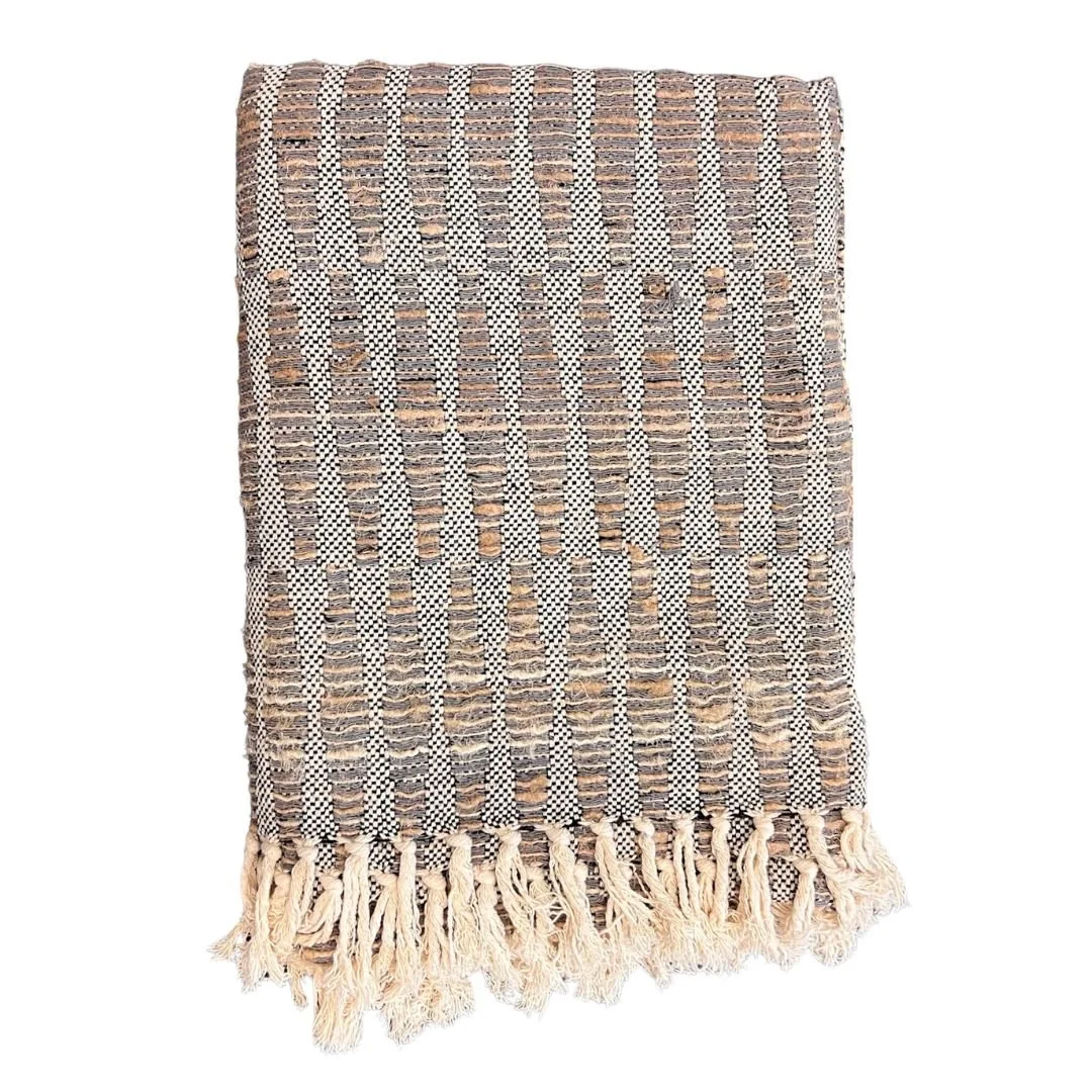 Linen Cotton  Throw