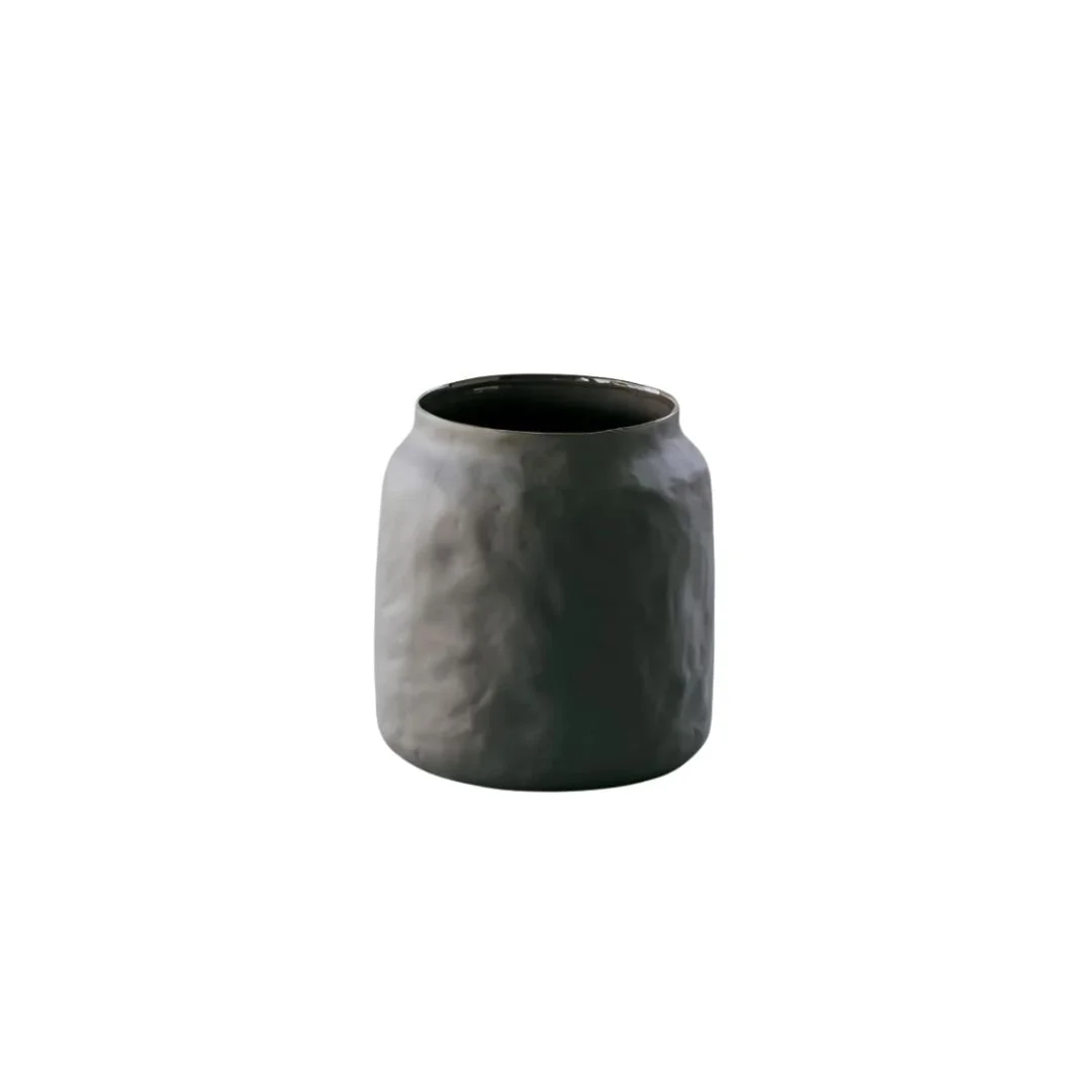Flax Pot Charcoal Grey Small