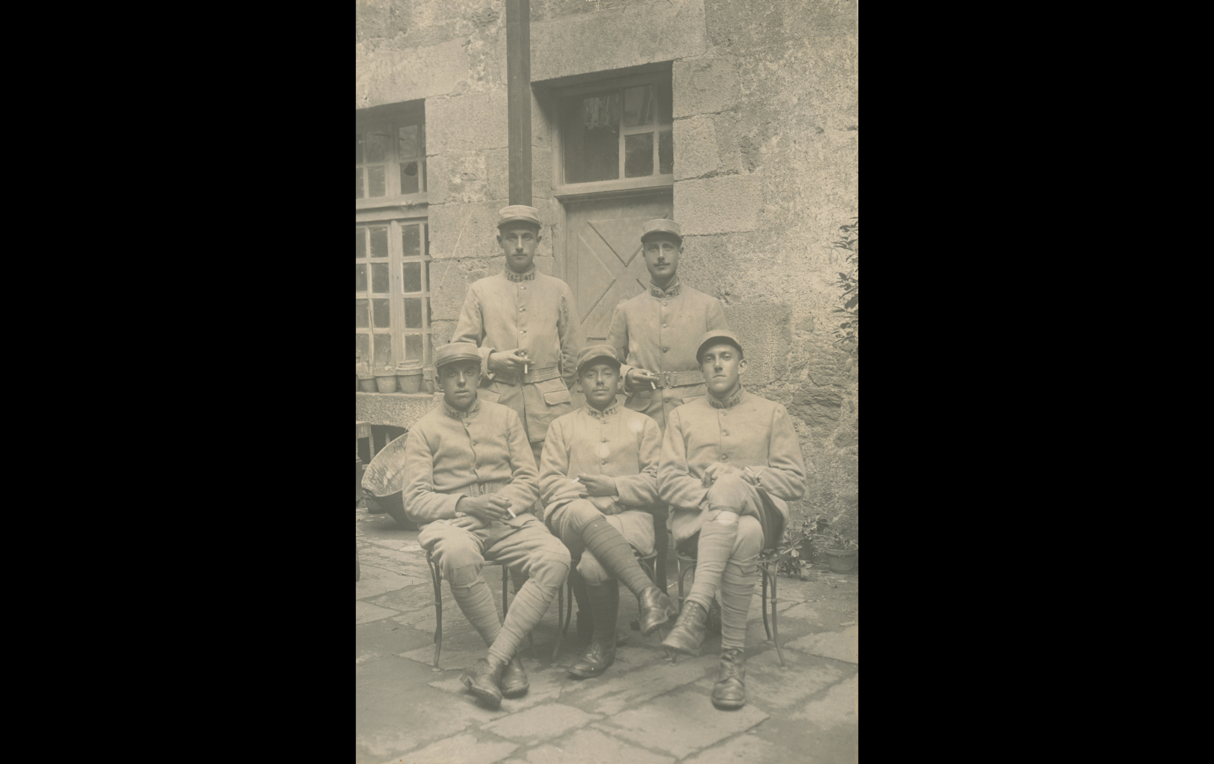 (15.65.A) Group photo of infantrymen of the 47th Infantry Regiment
Date: c.1915 - 1916
Location: ?
Unit: 47th Infantry Regiment
Author: ?
Present in the photo: ?