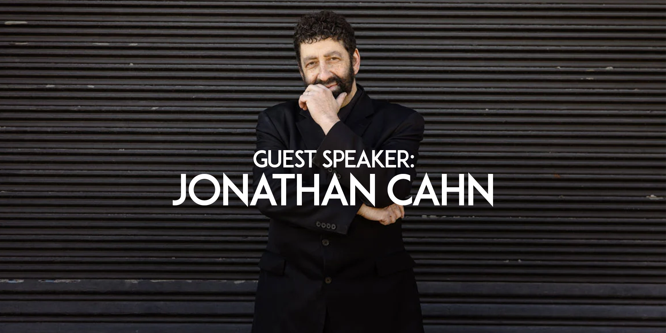 Special Guest Speaker Jonathan Cahn