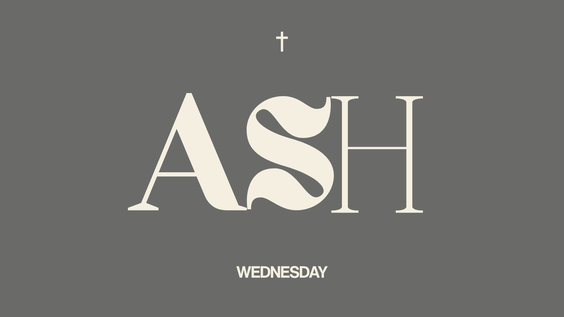 Ash Wednesday Service