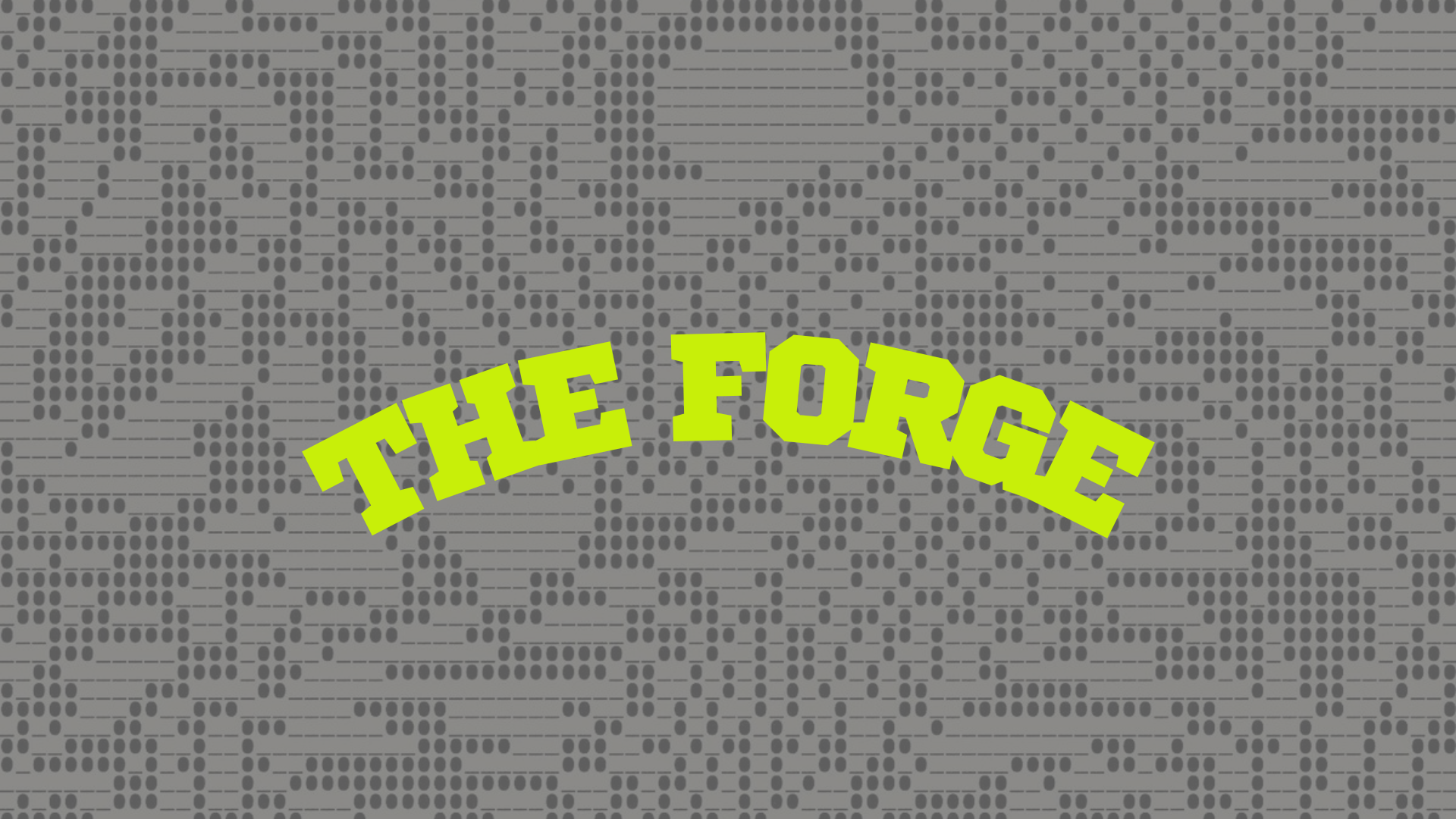 THe Forge Conference 