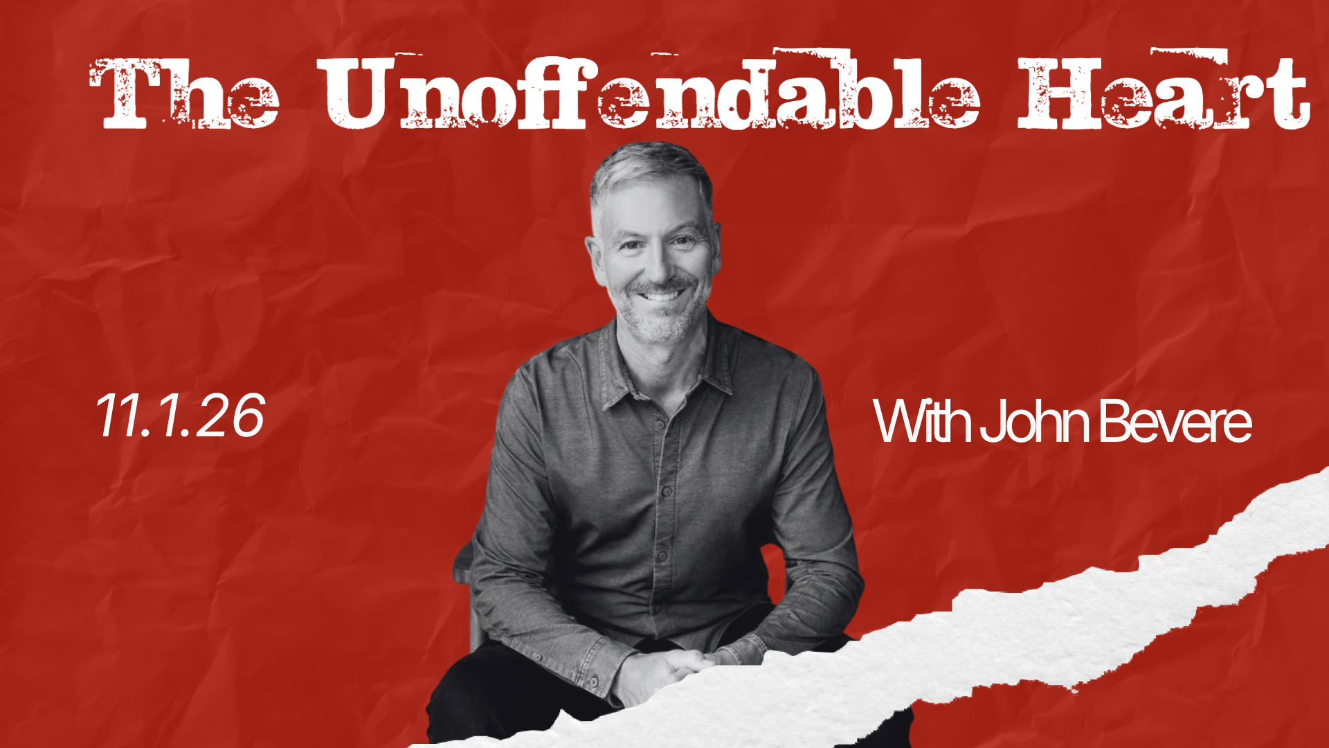 The unoffendable heart with john bevere