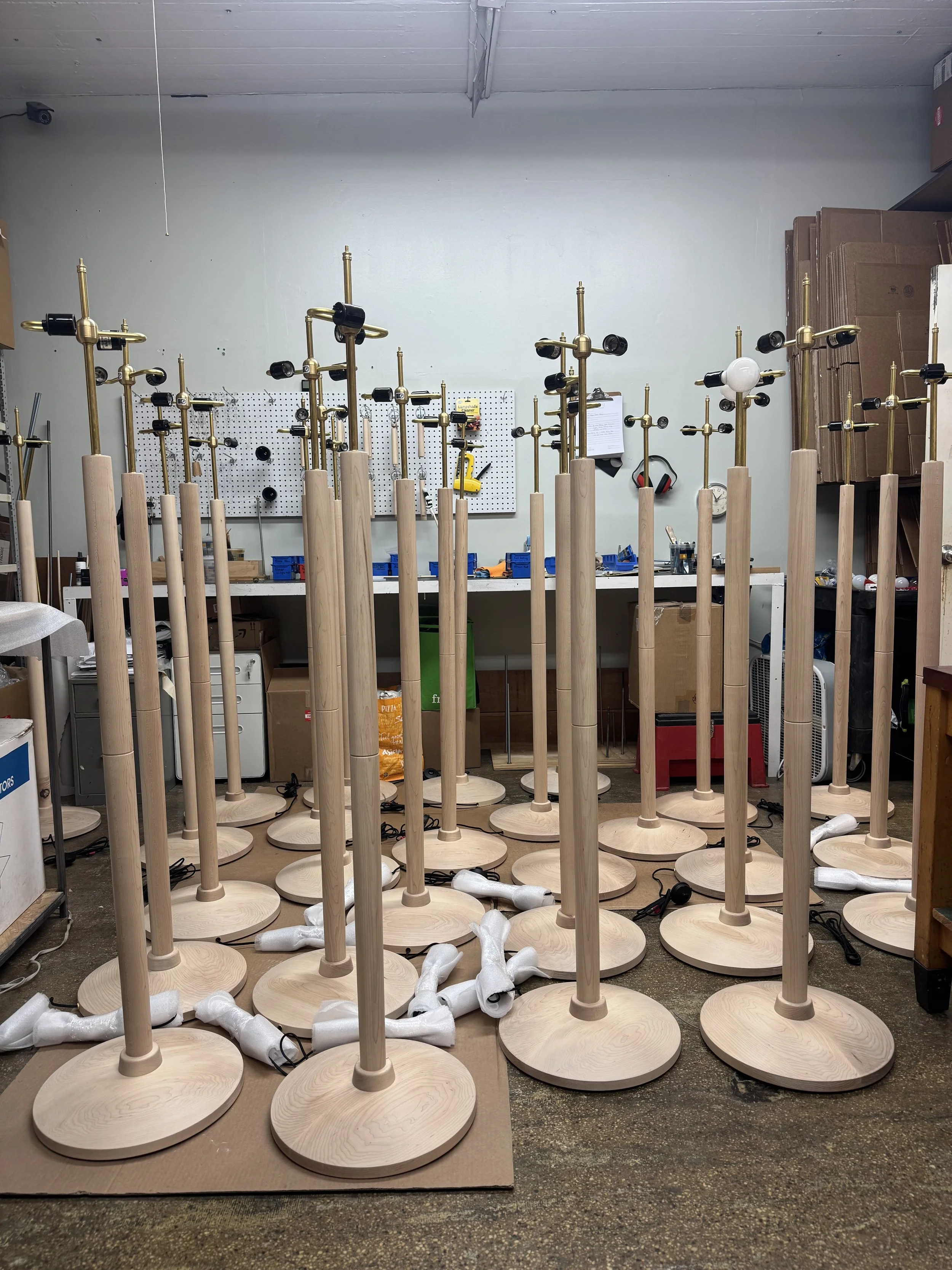 Altmar II floor lamps for PletzMade.com