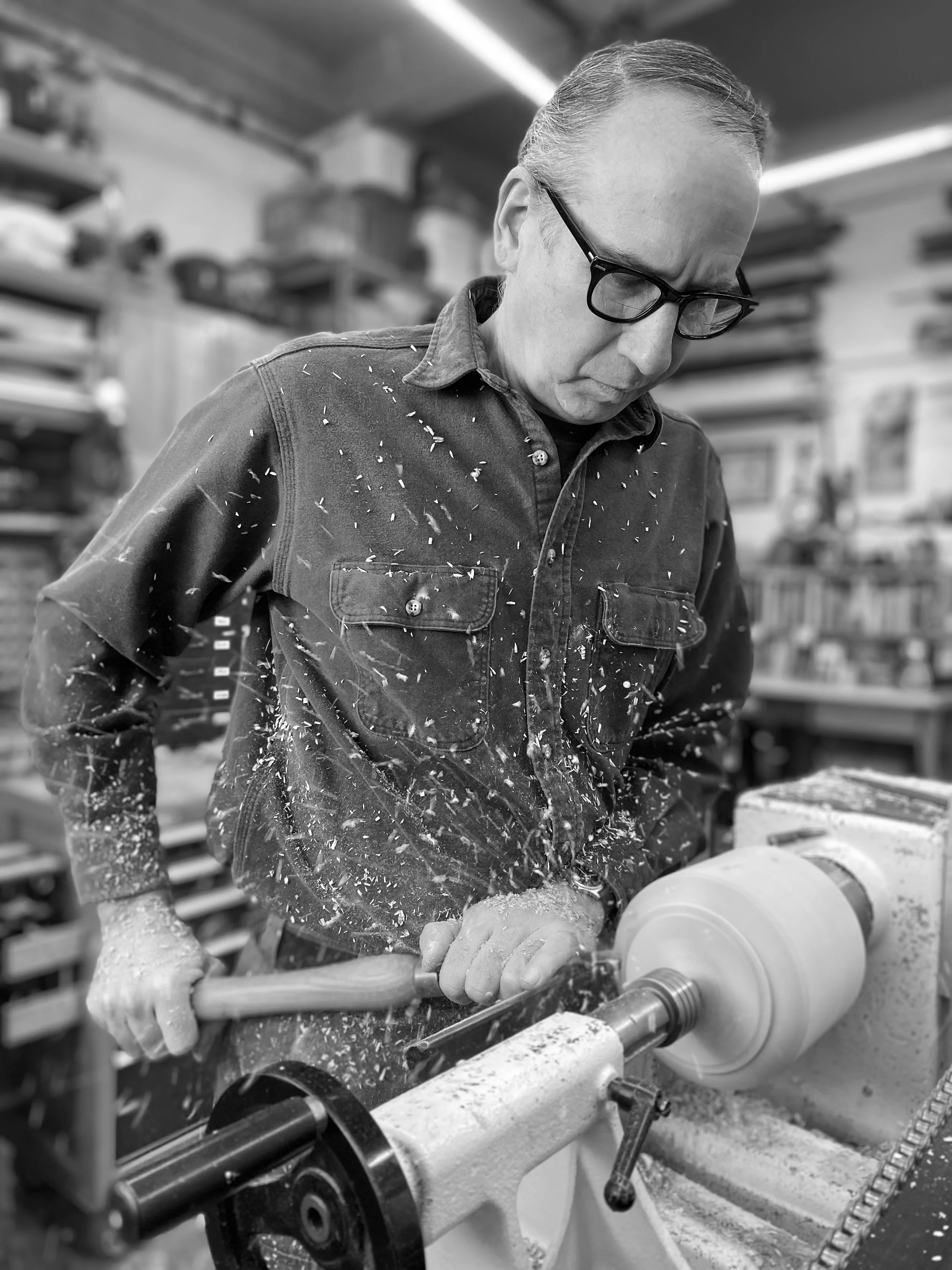 Alan Dorsey woodturning