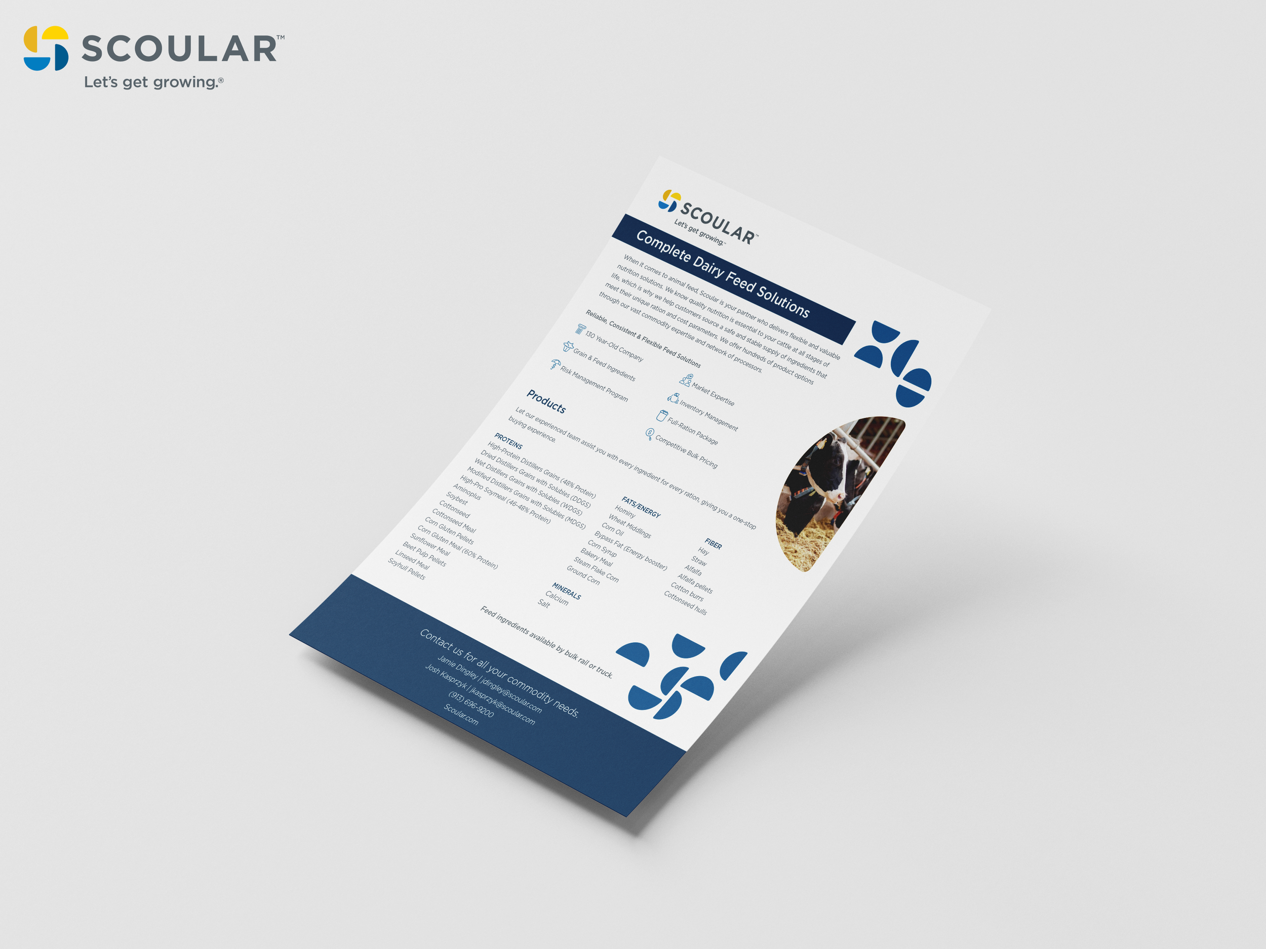 Scoular Dairy Feed Solution one pager