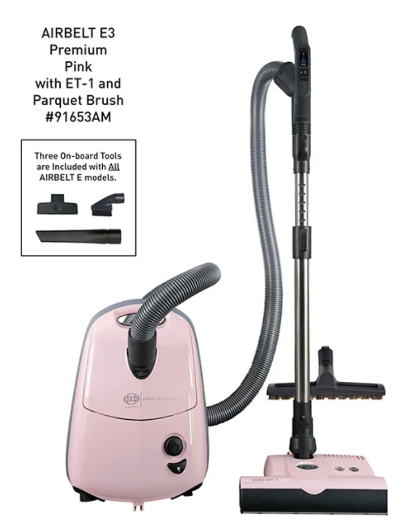 SEBO E3 Premium Canister Vacuum