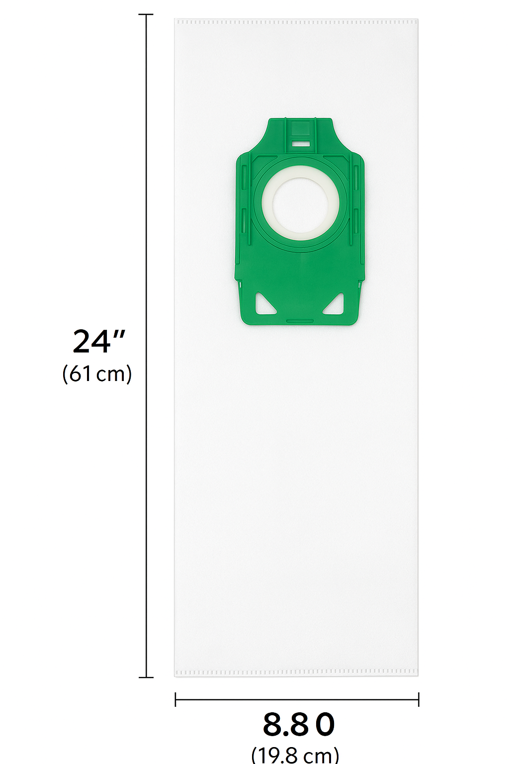 Vacuum Dust Bag with Green Collar.png