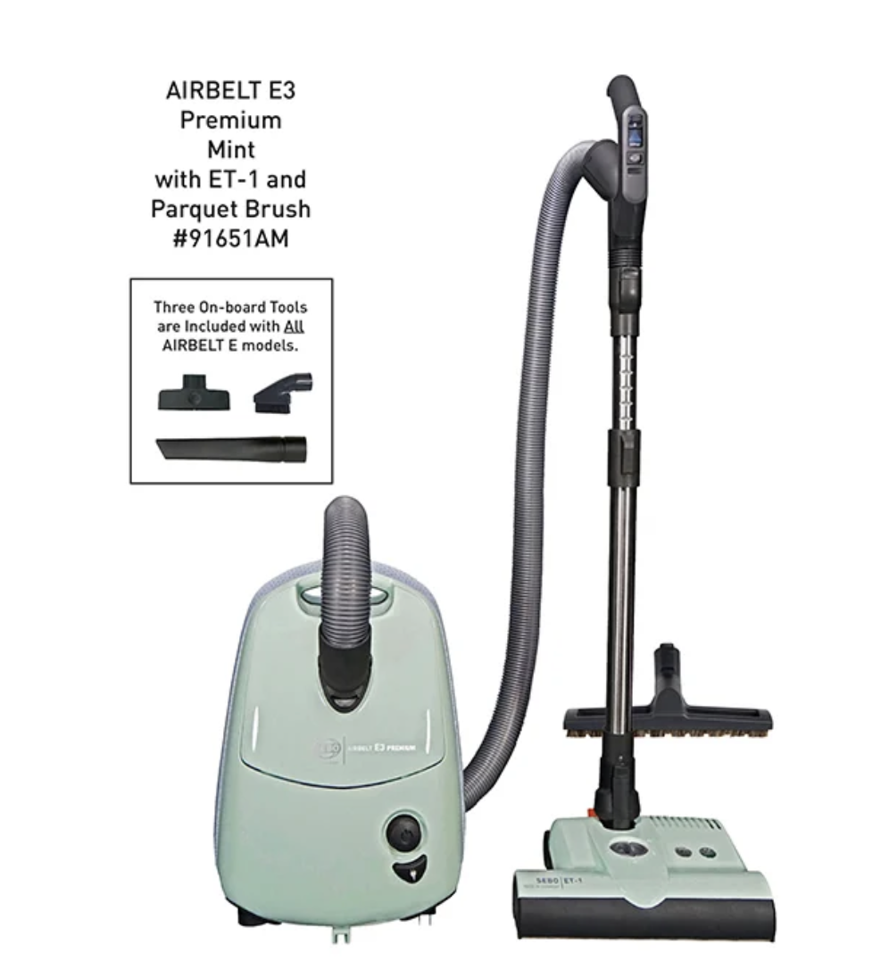 SEBO E3 Premium Canister Vacuum