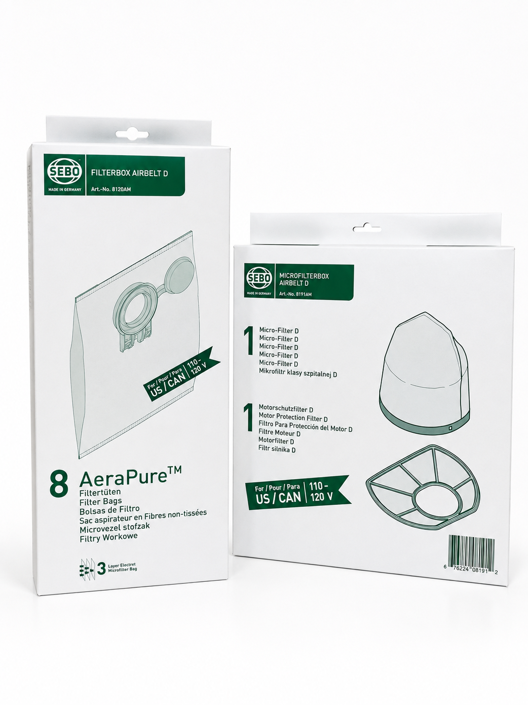 SEBO Airbelt D4 Service Box