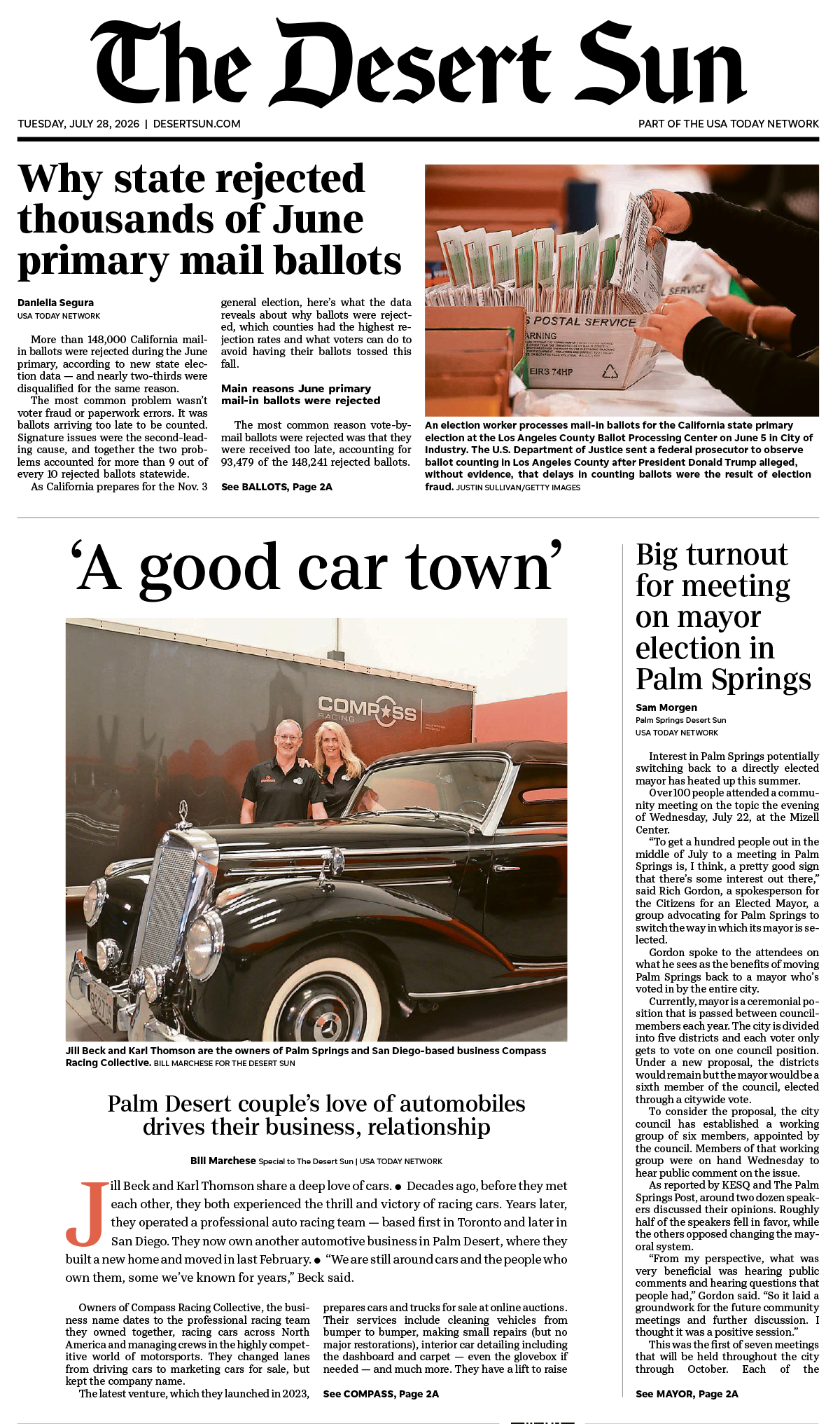 The Desert Sun: July 28, 2026 issue
