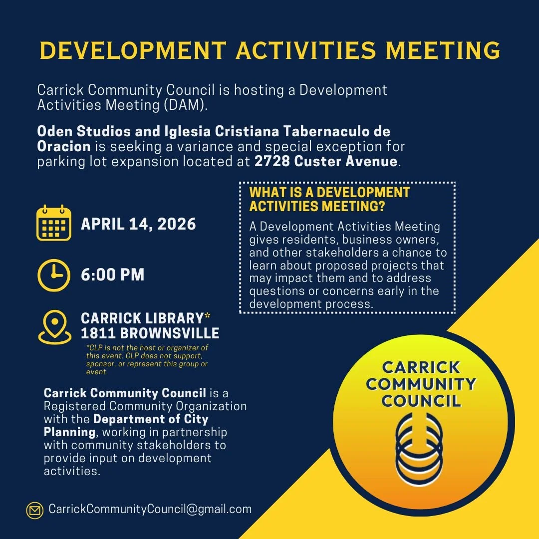 Development Activities Meeting