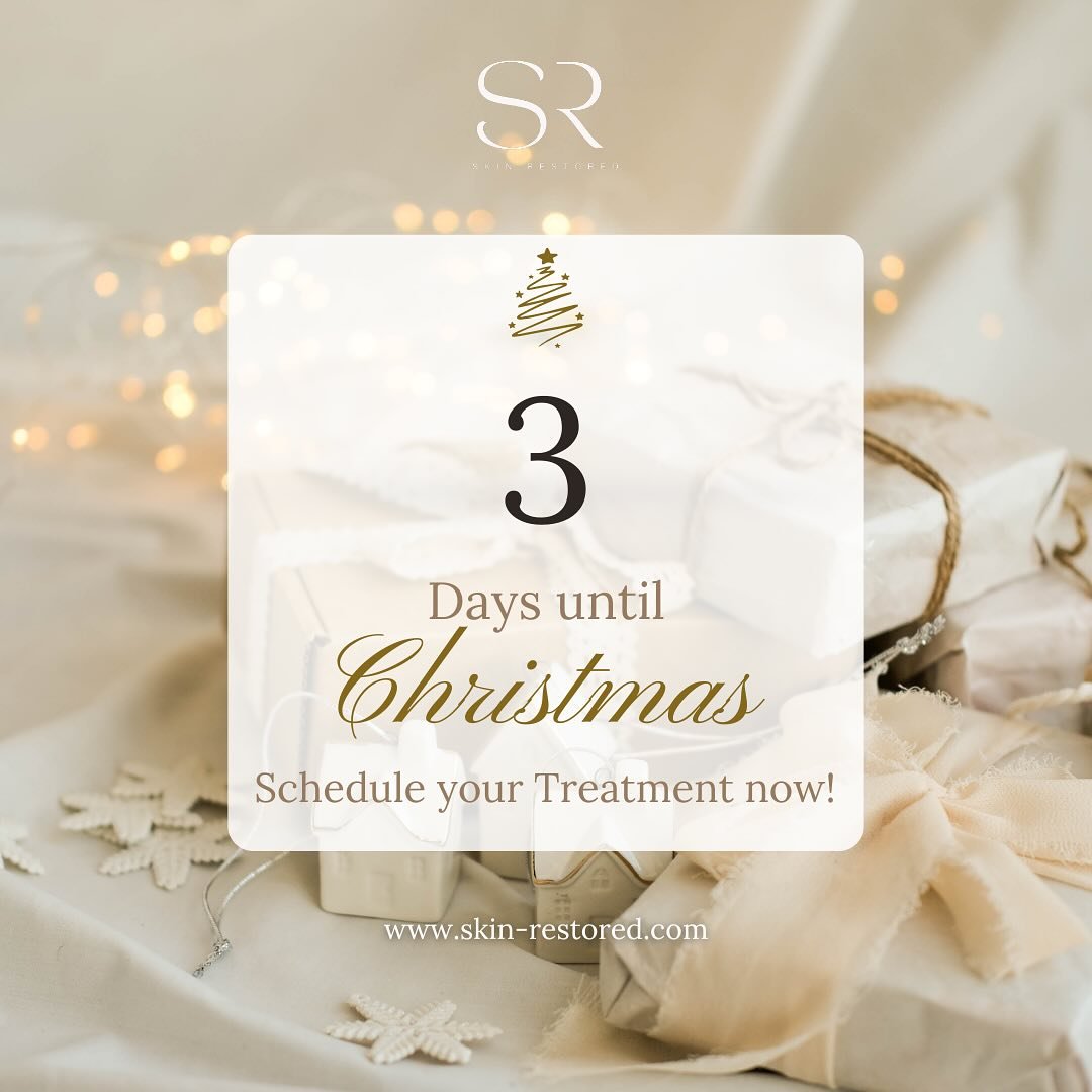 🎄 Only 3 Days Until Christmas! 🎁

The clock is ticking, and today is the last chance to take advantage of our Holiday Specials! Don&rsquo;t miss out on these exclusive deals to look and feel your best for the holidays. ✨

✨ Final Day to Book These 