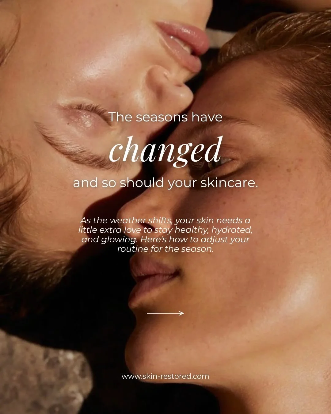 As the seasons change, so does your skin&rsquo;s needs &mdash; and a few simple swaps in your routine can make all the difference. ❄️✨

From gentler exfoliation to richer moisturizers and year-round SPF, these small adjustments help keep your skin ba