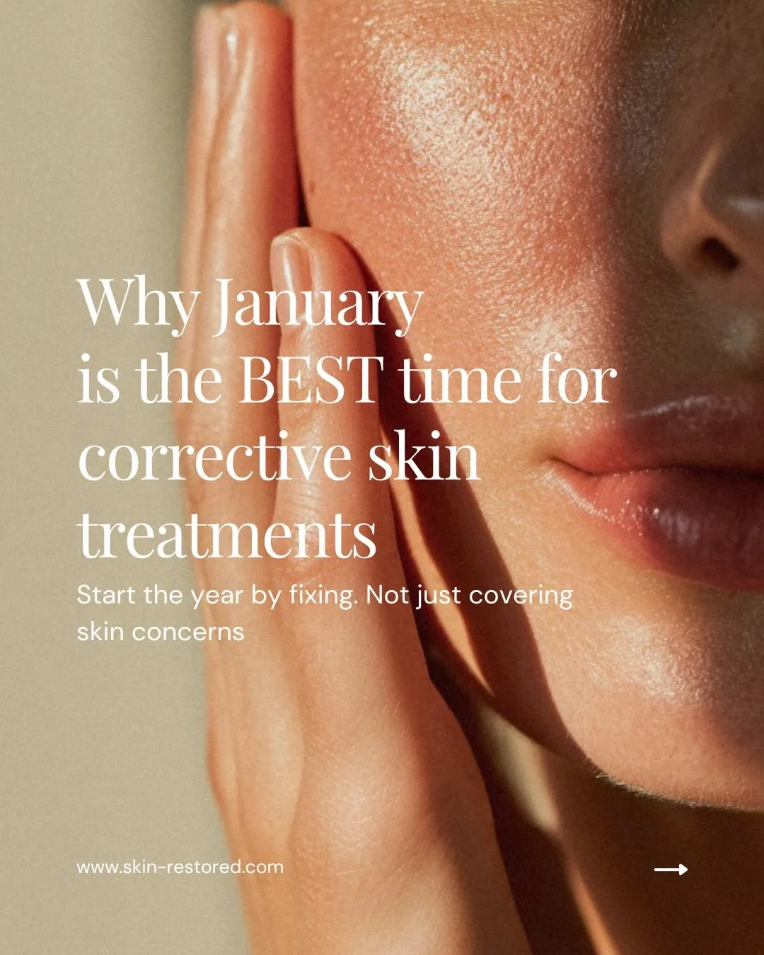 January isn&rsquo;t just about new goal. It&rsquo;s the best time to correct skin concerns at the root.

Cooler weather, less sun exposure, and more flexibility for recovery make this month ideal for treatments that improve texture, pigmentation, acn