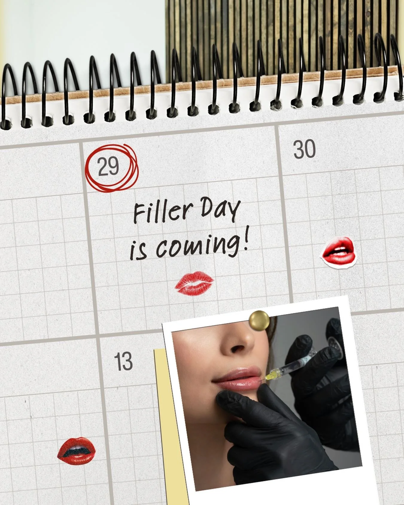 Filler Day is coming! 💋
The countdown is on! Get ready to enhance your natural beauty with our exclusive filler event on the 29th. Whether you're looking for that perfect pout or subtle volume, this is your moment!

✨ What to expect
Personalized con