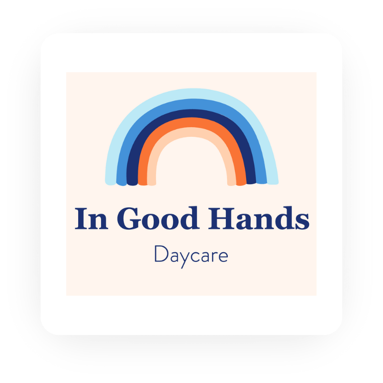 Image contains a logo of In Good Hands Daycare