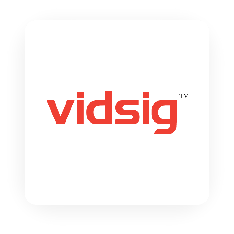 Image contains VIDSIG logo