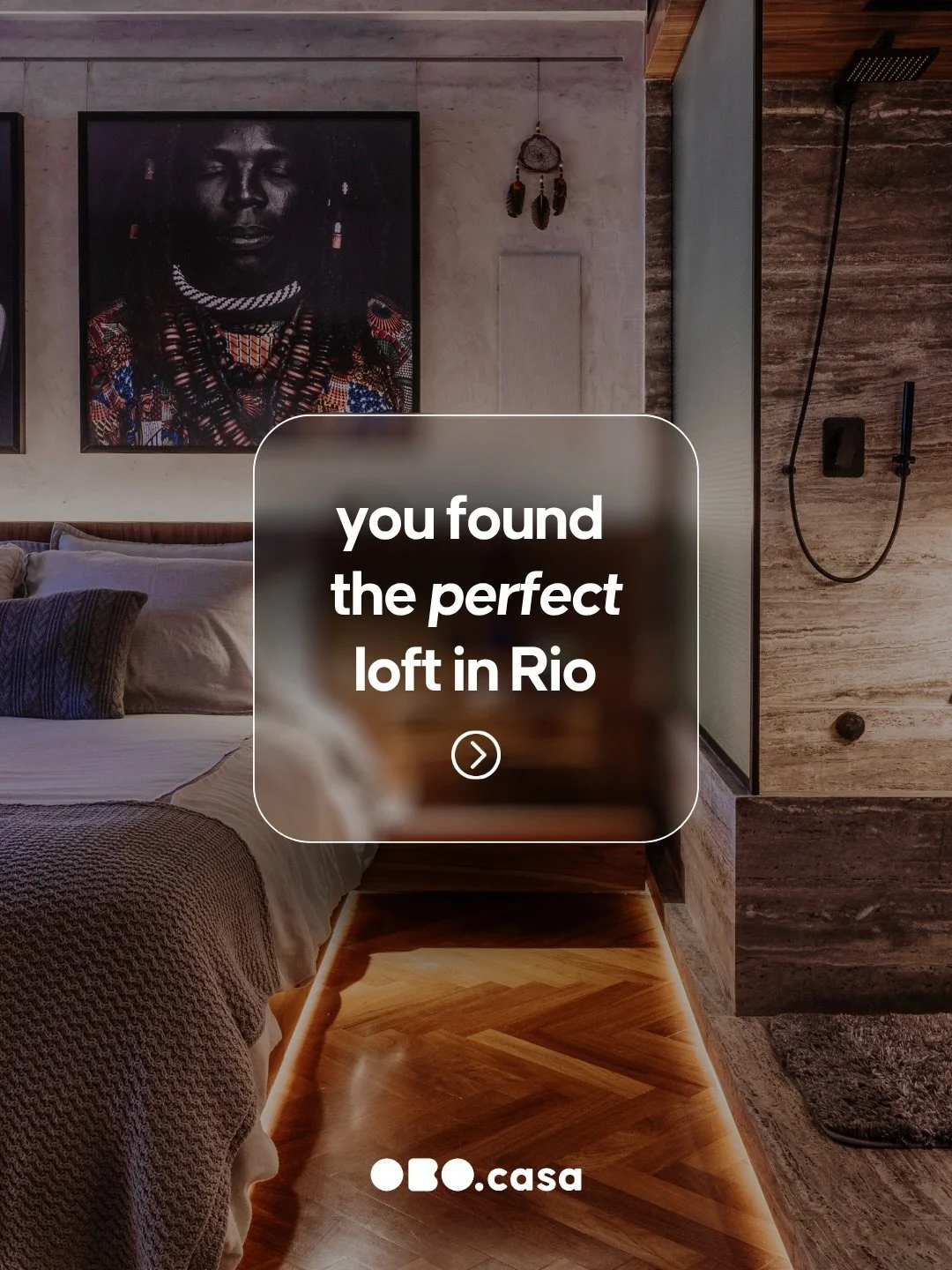 You found the perfect Airbnb in Rio 💚
&zwnj;
Actually, it&rsquo;s much more than just a place to sleep, it&rsquo;s a curated lifestyle experience.
&zwnj;
📍 Located in the heart of Ipanema, OBO.casa blends minimalist architecture, contemporary art, 