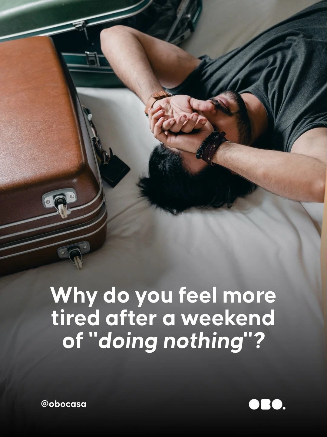 Doing nothing shouldn&rsquo;t feel exhausting ☕️

Most of our &ldquo;quiet days&rdquo; are spent lying on the couch while our brain is on overdrive ➡️ scrolling feeds, answering texts, and processing endless noise. That&rsquo;s physical stillness, no
