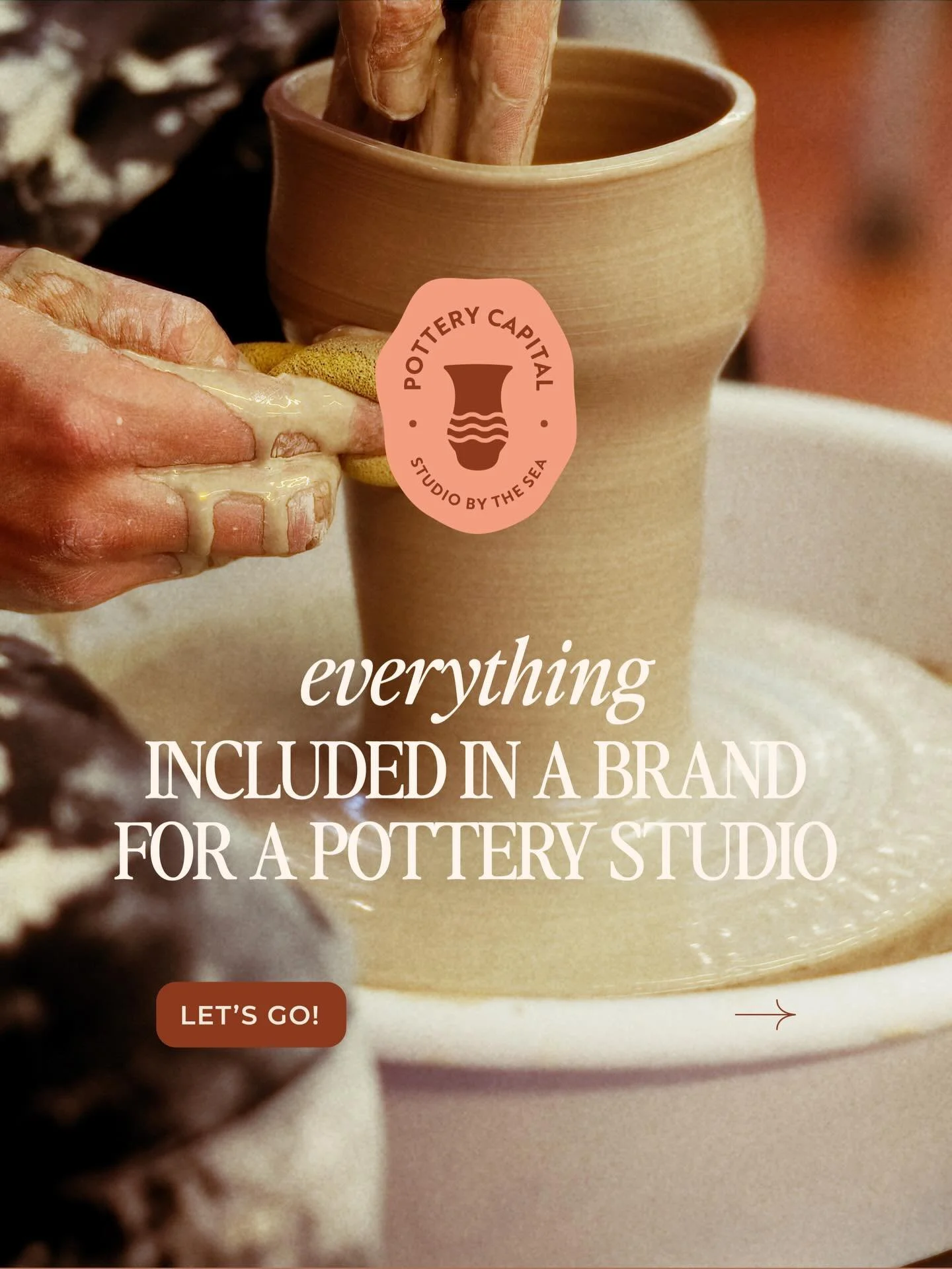 Behind the scenes of the branding project that created the new look for @potterycapital 🫱🏽&zwj;🫲🏼💫

Unsure if anyone reads captions anymore but this project was especially fun for me because of the moodboard they chose as part during the Brand S