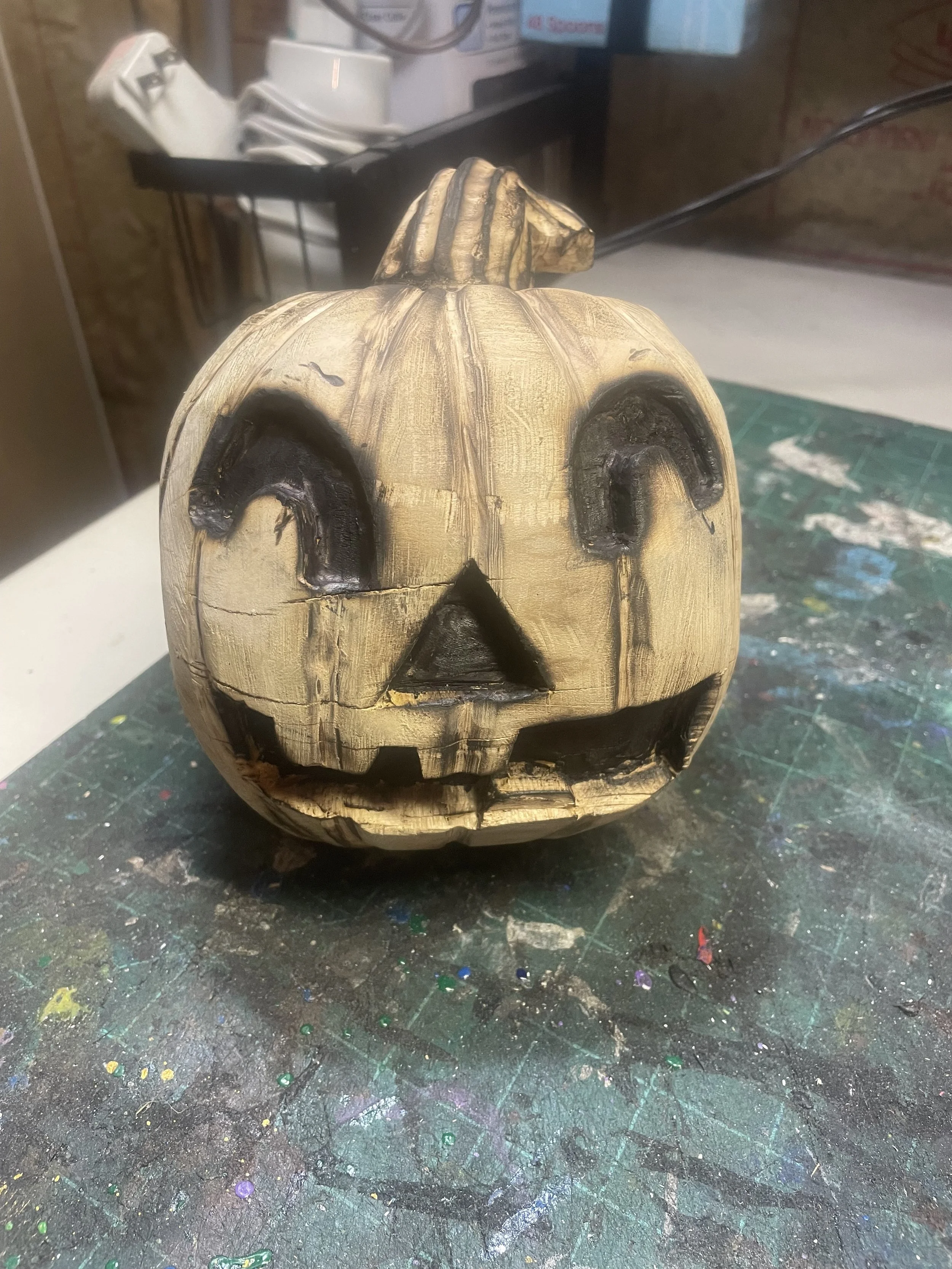 Wooden Pumpkin