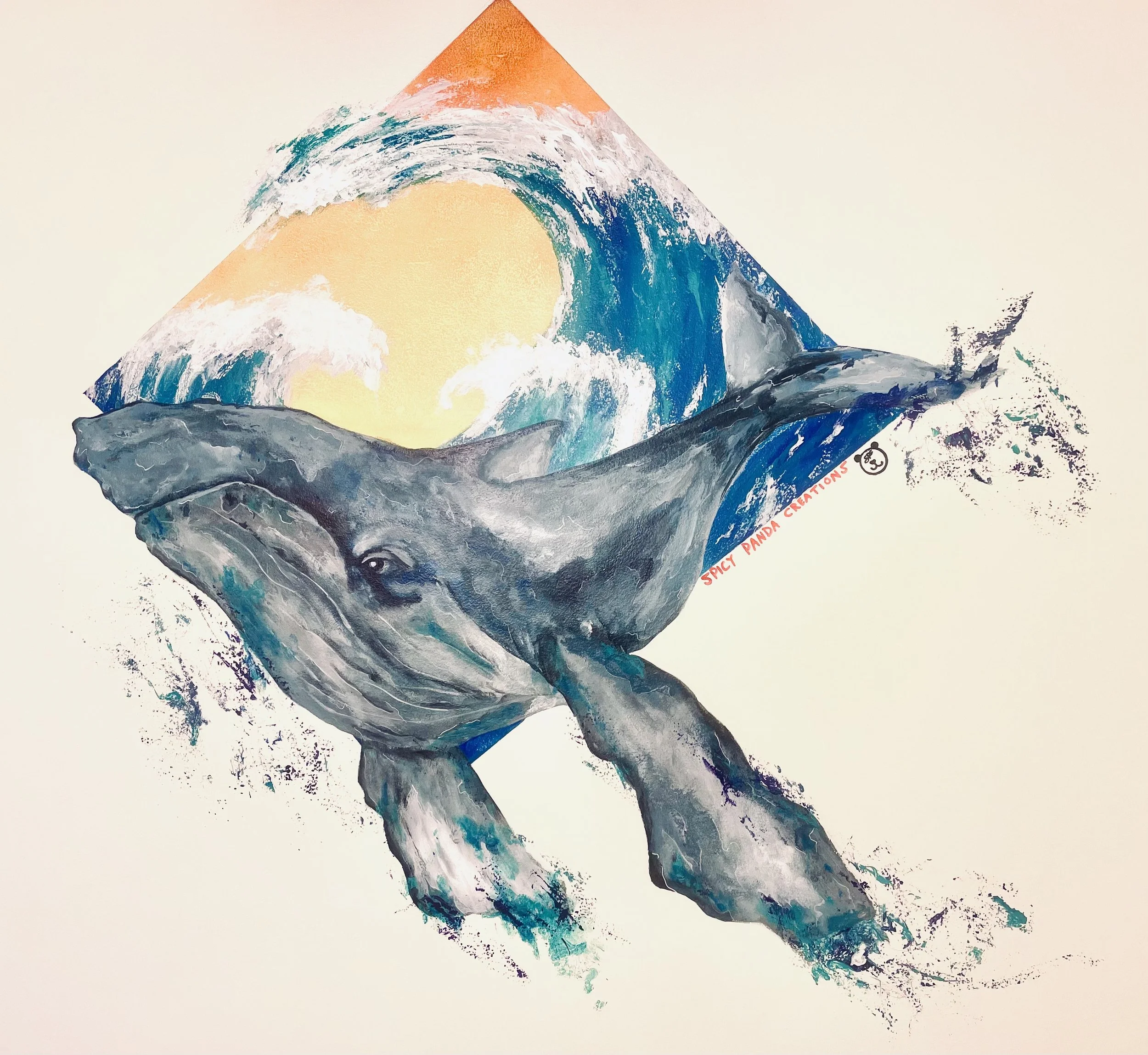 Whale Mural