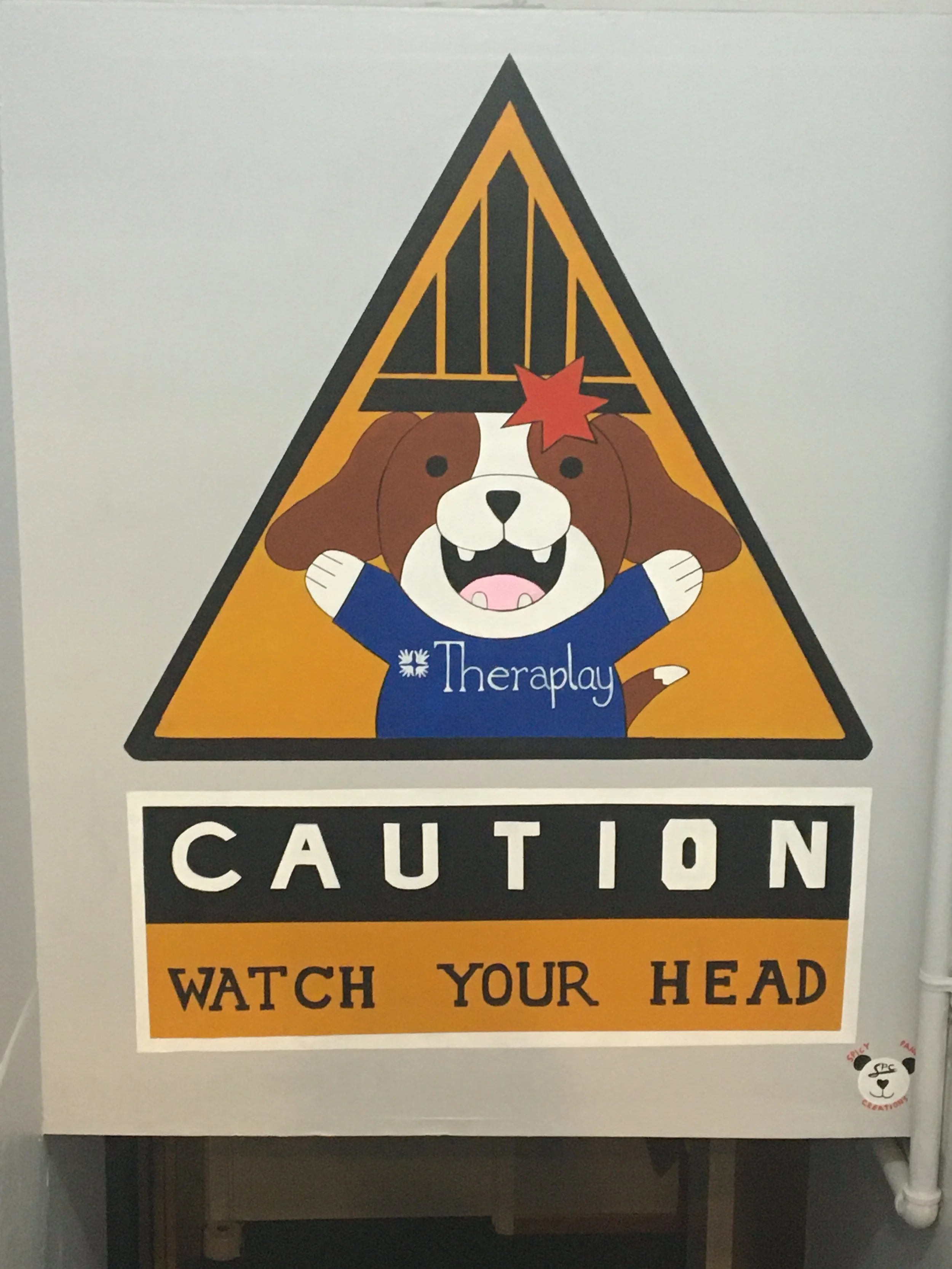 Therapup: Watch Your Head Mural