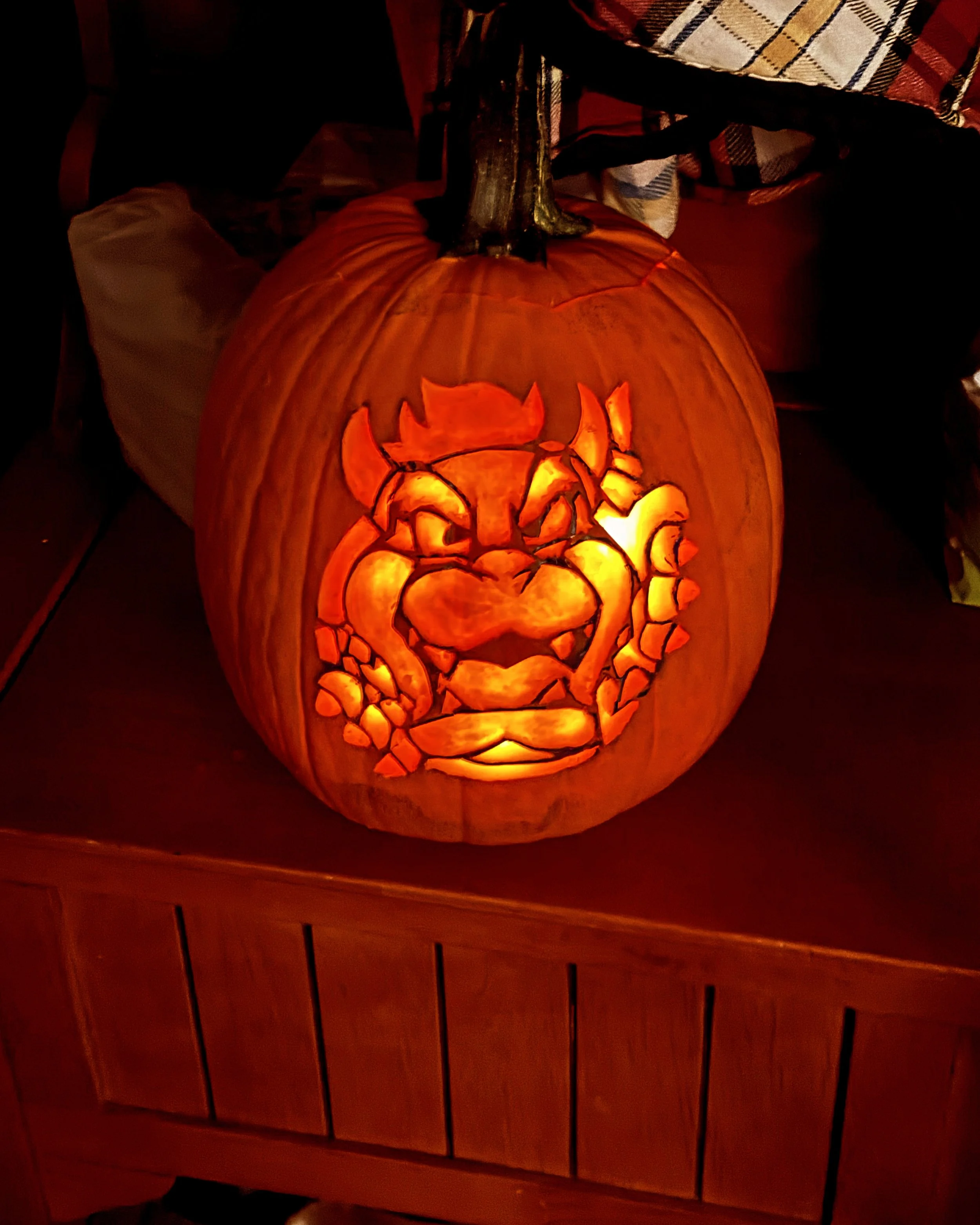 Bowser Pumpkin