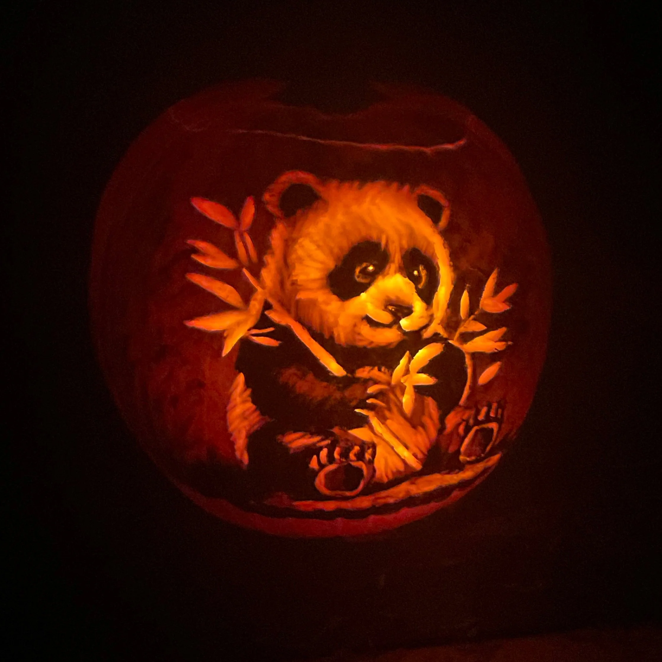 Panda Pumpkin