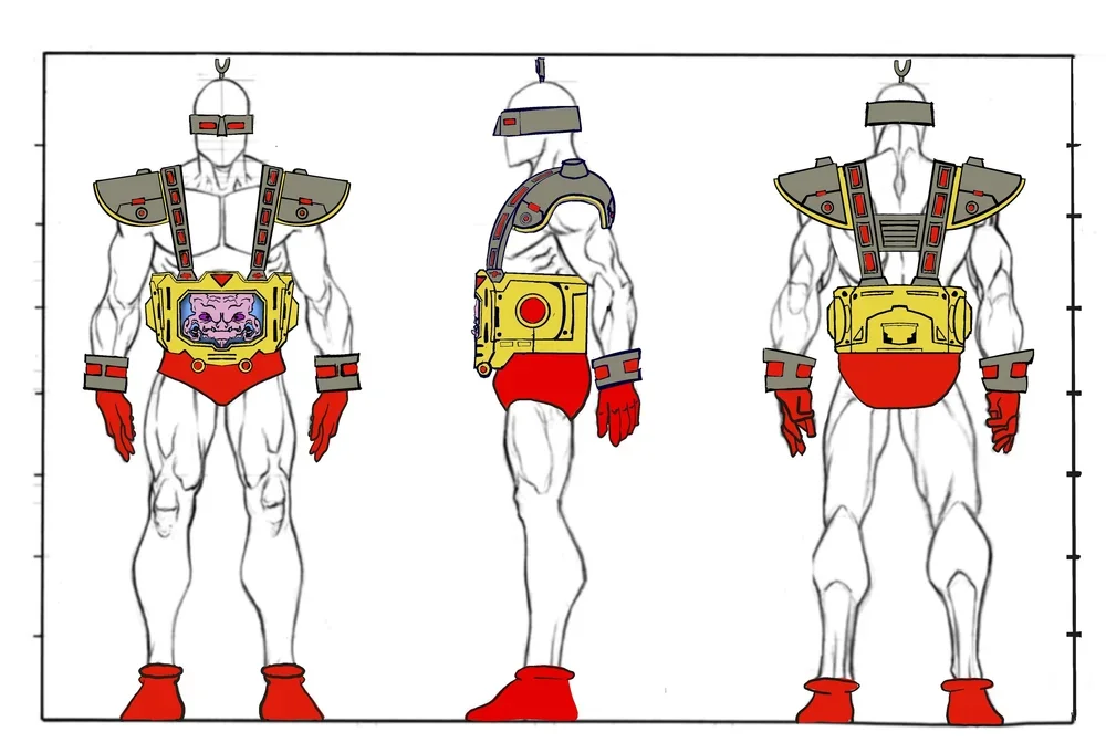 TMNT Krang Cosplay Design