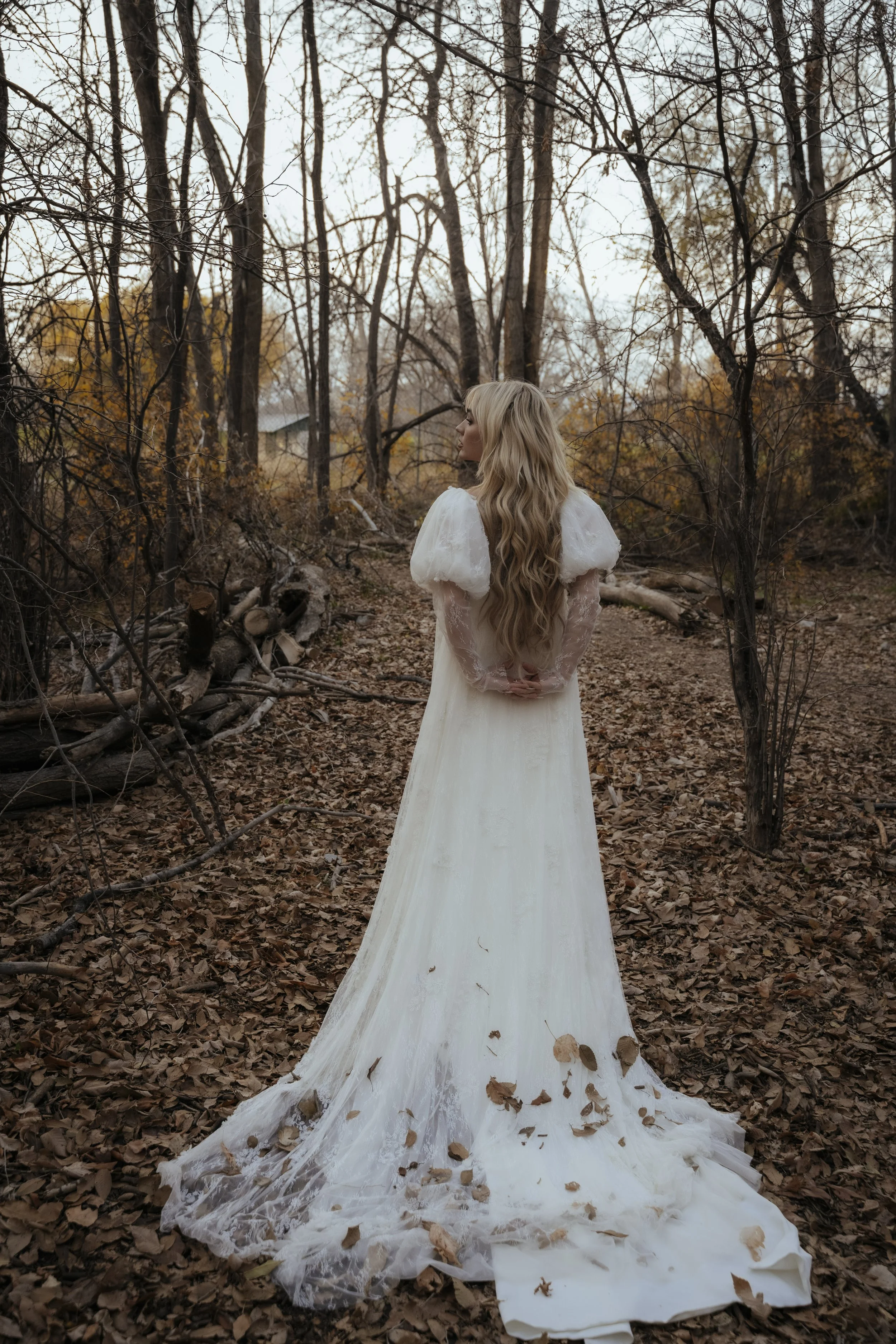 For the Non Traditional Bride: A Dark Romantic Bridal Shoot in Utah