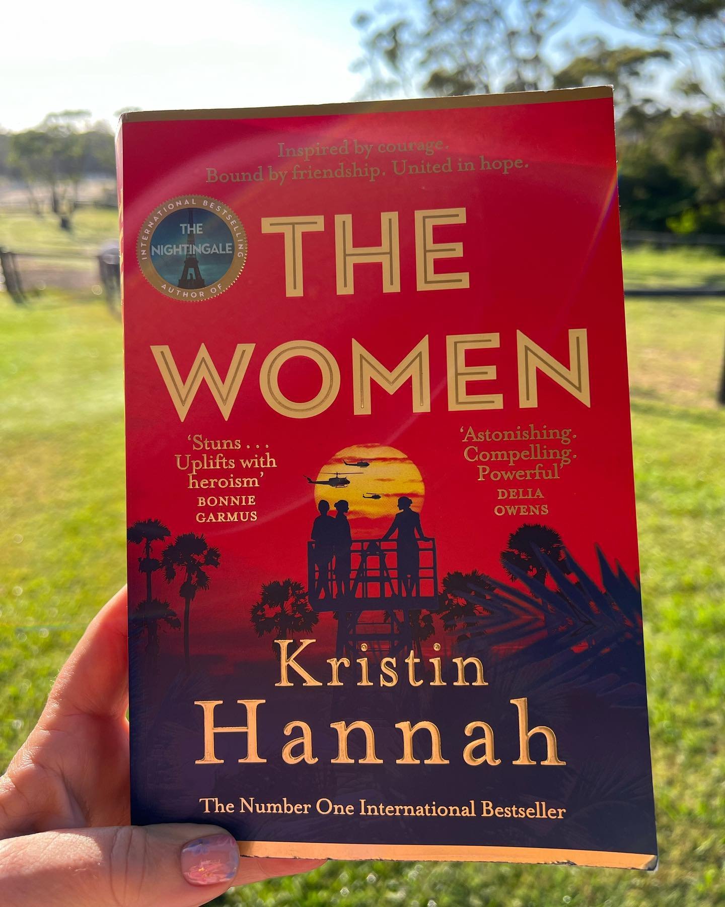 Loving this new release from @kristinhannahauthor ❤️

Set in Vietnam in the 1960&rsquo;s it centres on the nurses who served the troops, and the resilience these women had in the face of absolute carnage. It got me in from the very first paragraph an