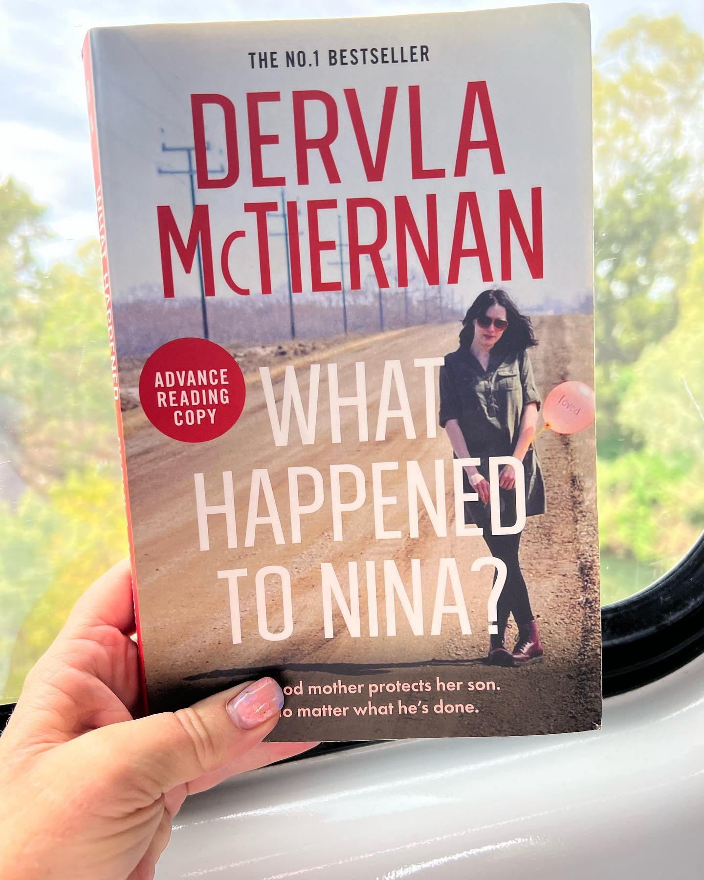 All set for the Tamworth to Sydney rail trip. 📖🚊

A quarter way in and totally hooked! Can&rsquo;t wait to find out what happened to Nina!
.
.
.
.
.
#whathappenedtonina #dervlamctiernan #crimethriller #crimefiction #crimenovel #trainreading @dervla