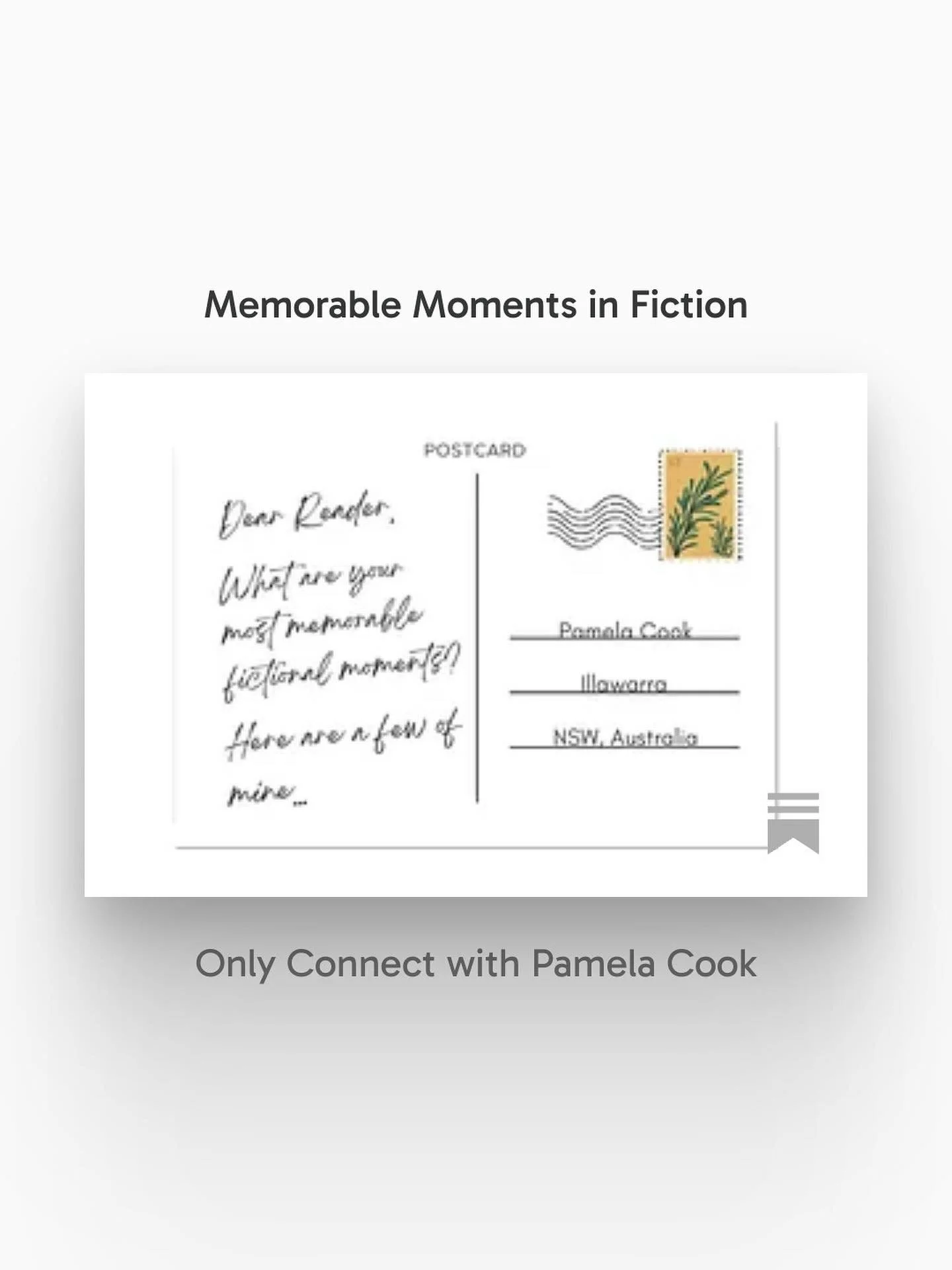 If you&rsquo;re on my mailing list be sure to check your inbox because my September newsletter is out now! ✍️ 

This month I&rsquo;m sharing some of my favourite fictional moments along with how I go about creating characters readers can (🤞🏻) conne