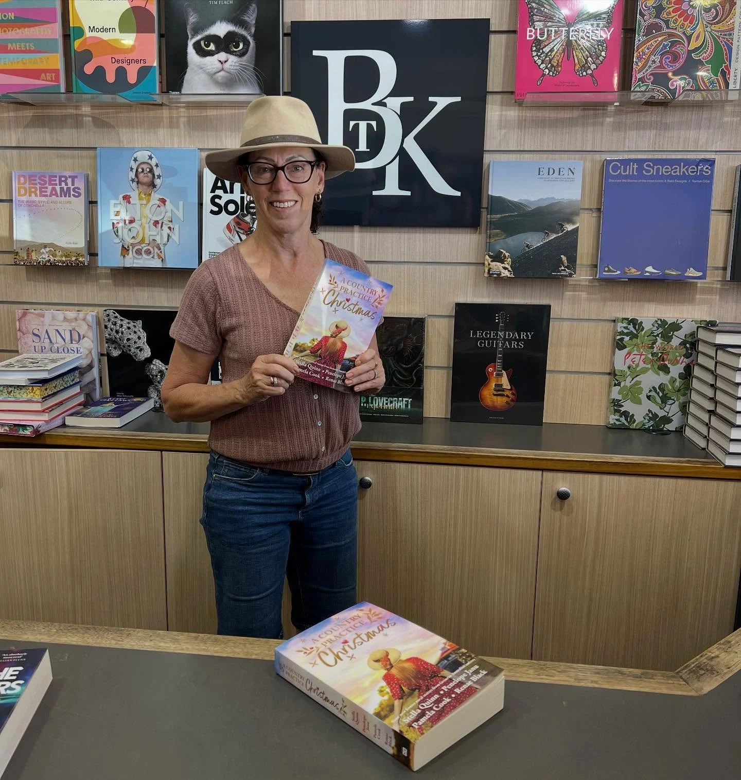 Popped into The Kiama Bookshop yesterday to track down my book club read and look what was on the new release shelves?

Lovely to see A Country Practice Christmas out and about. If you live in the Kiama area there are a couple of signed copies ready 