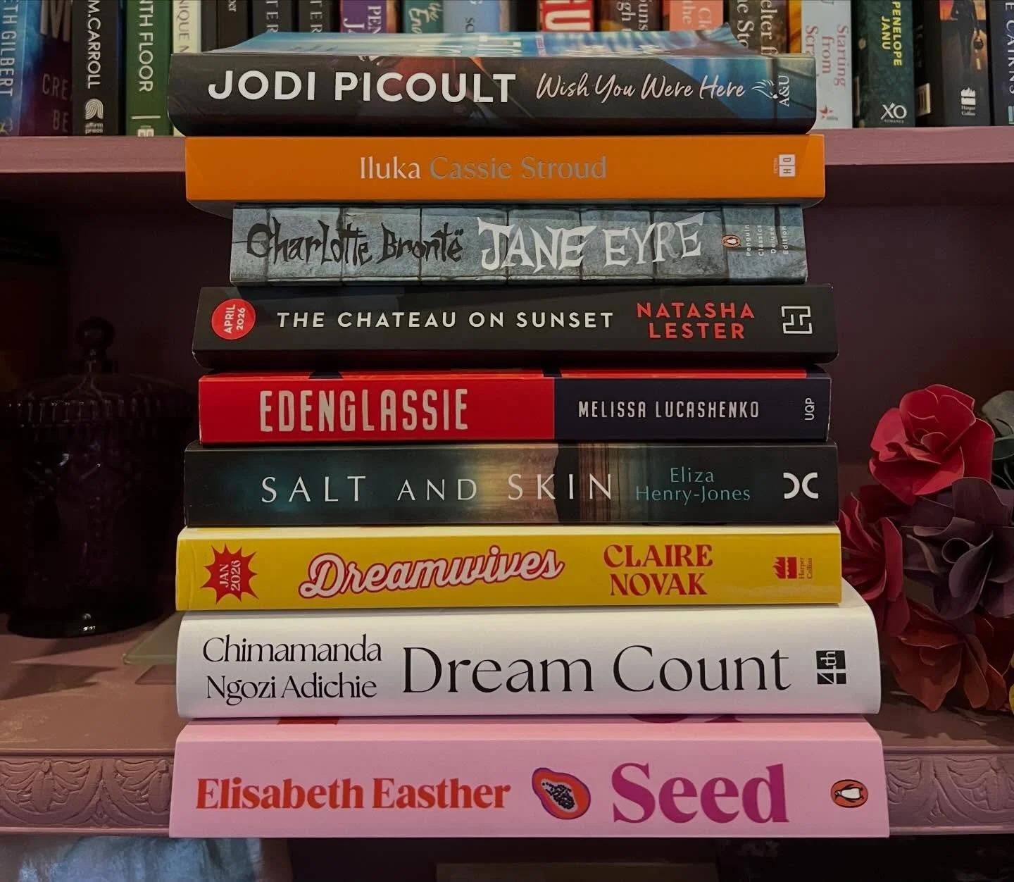 This year I&rsquo;m determined to read more of the books waiting on my shelf, but there are also new books I&rsquo;m keen to sample. Hence my to be read pile is a selection of old and new.

I&rsquo;ve already kicked off my reading year with The Heir 