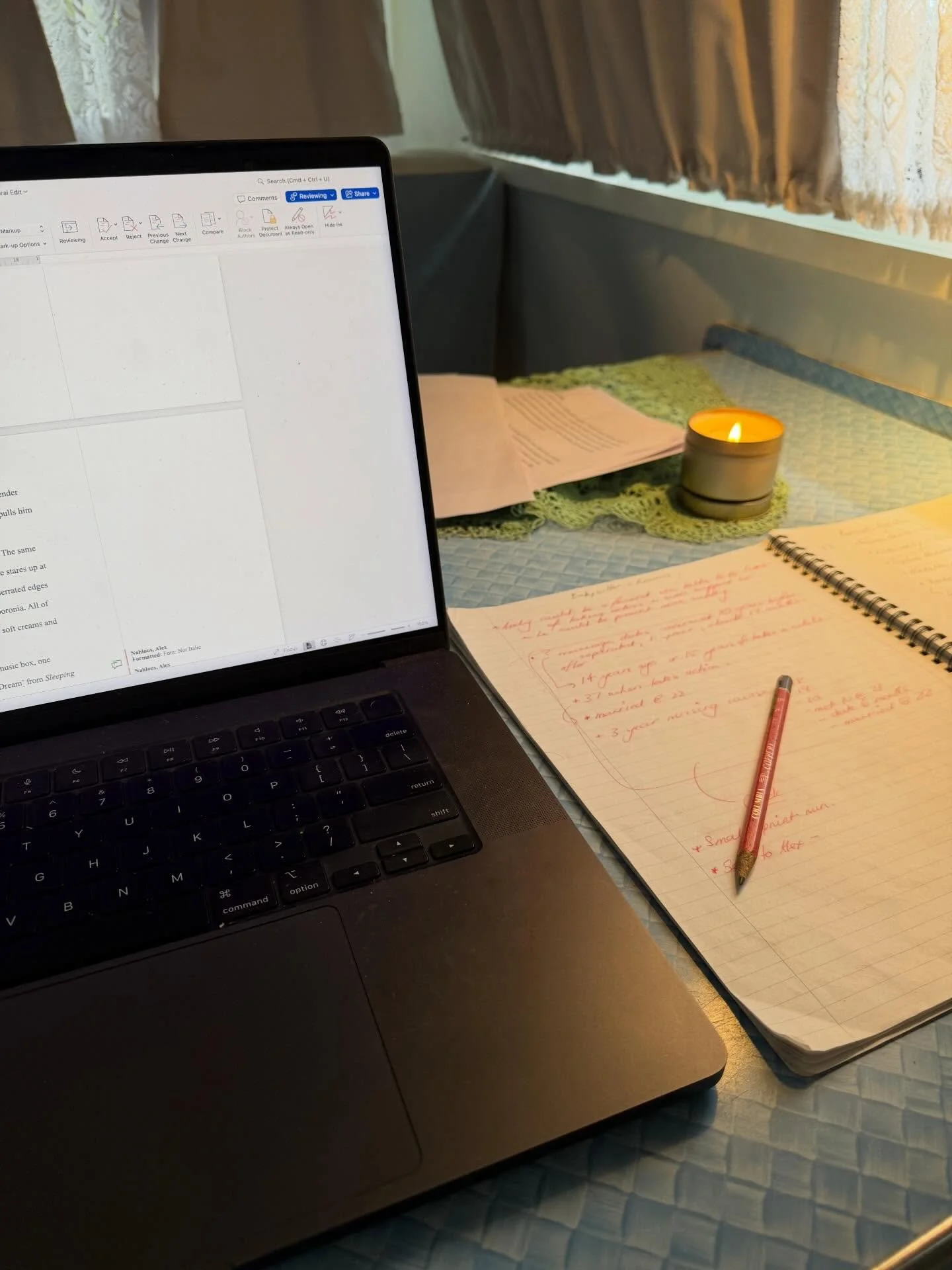 I&rsquo;ve been a little quiet on the writing front lately because I&rsquo;m in the final stages of a structural edit on my next novel.

Because You&rsquo;re Mine is a women&rsquo;s fiction about parental alienation and coercive control. It&rsquo;s b