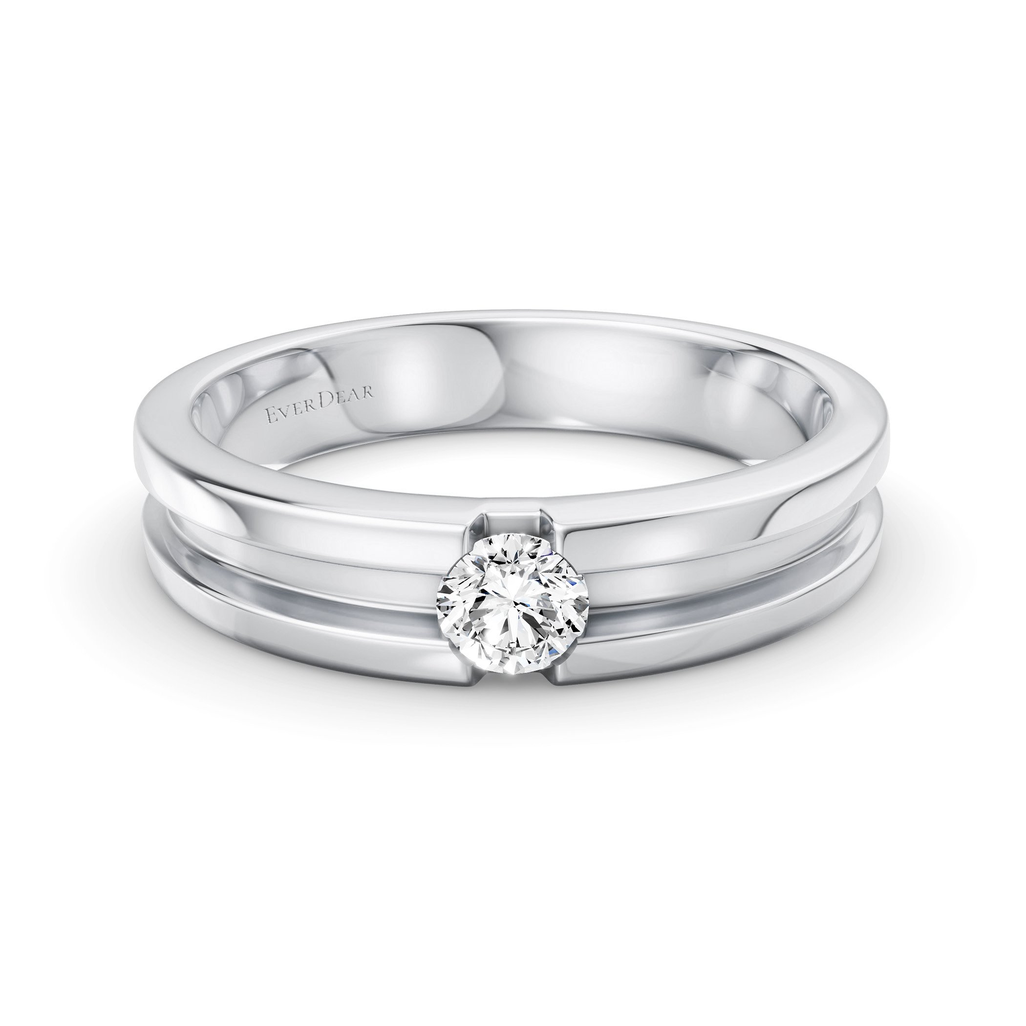 Cremation Diamond Ring -- R1012